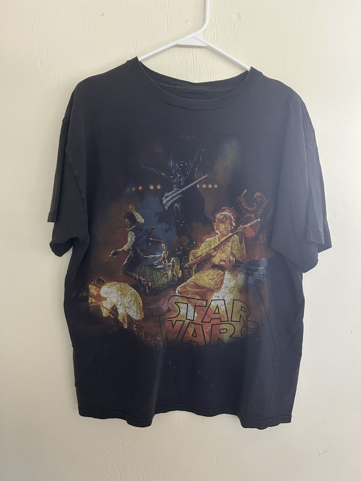 Star Wars Vintage Star Wars Rock Band Graphic T-shirt Size US XL / EU 56 / 4 - 1 Thumbnail