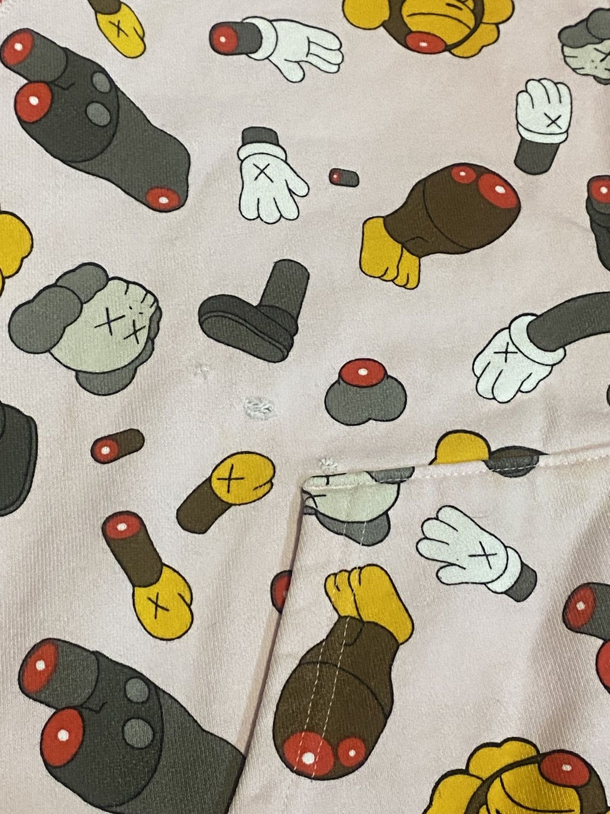 Bape Bape X Kaws Distress Baby Milo Slaughter Full Zip Hoodie Size US S / EU 44-46 / 1 - 11 Thumbnail