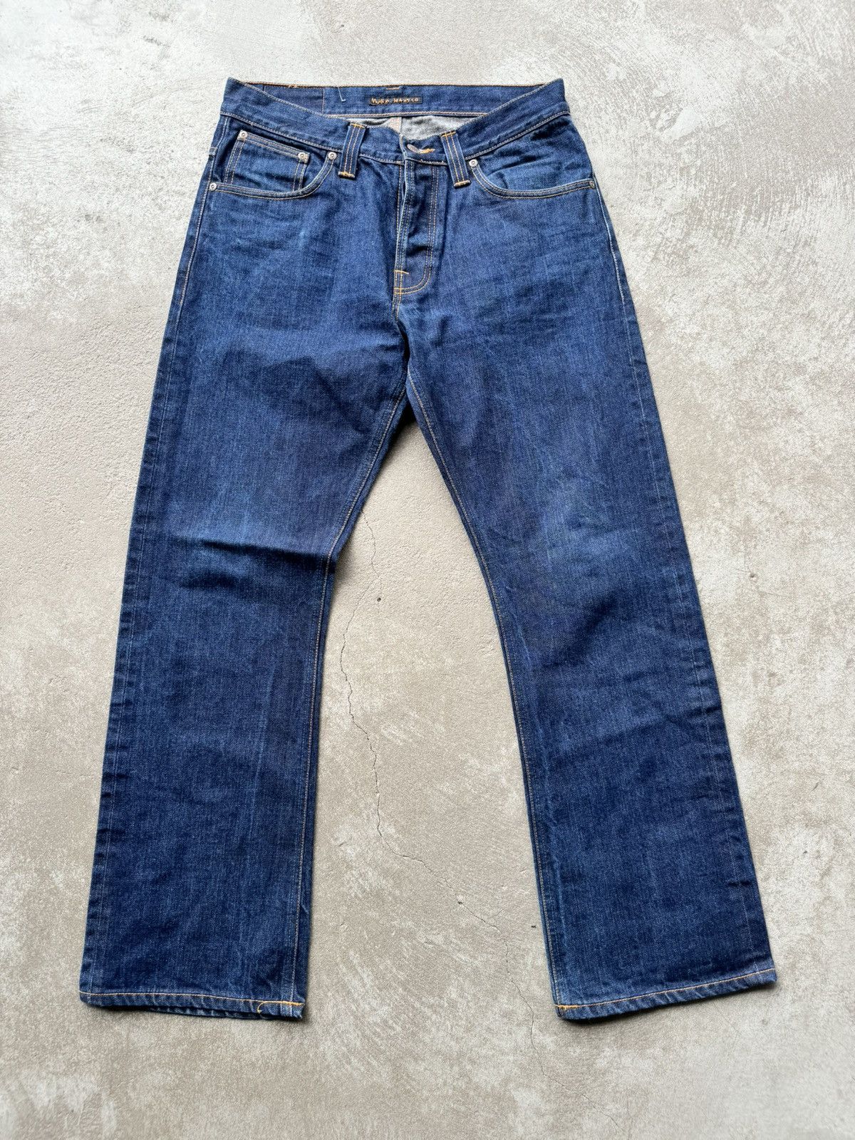 Nudie Baggy Salvaged Denim Japan Made in Italy