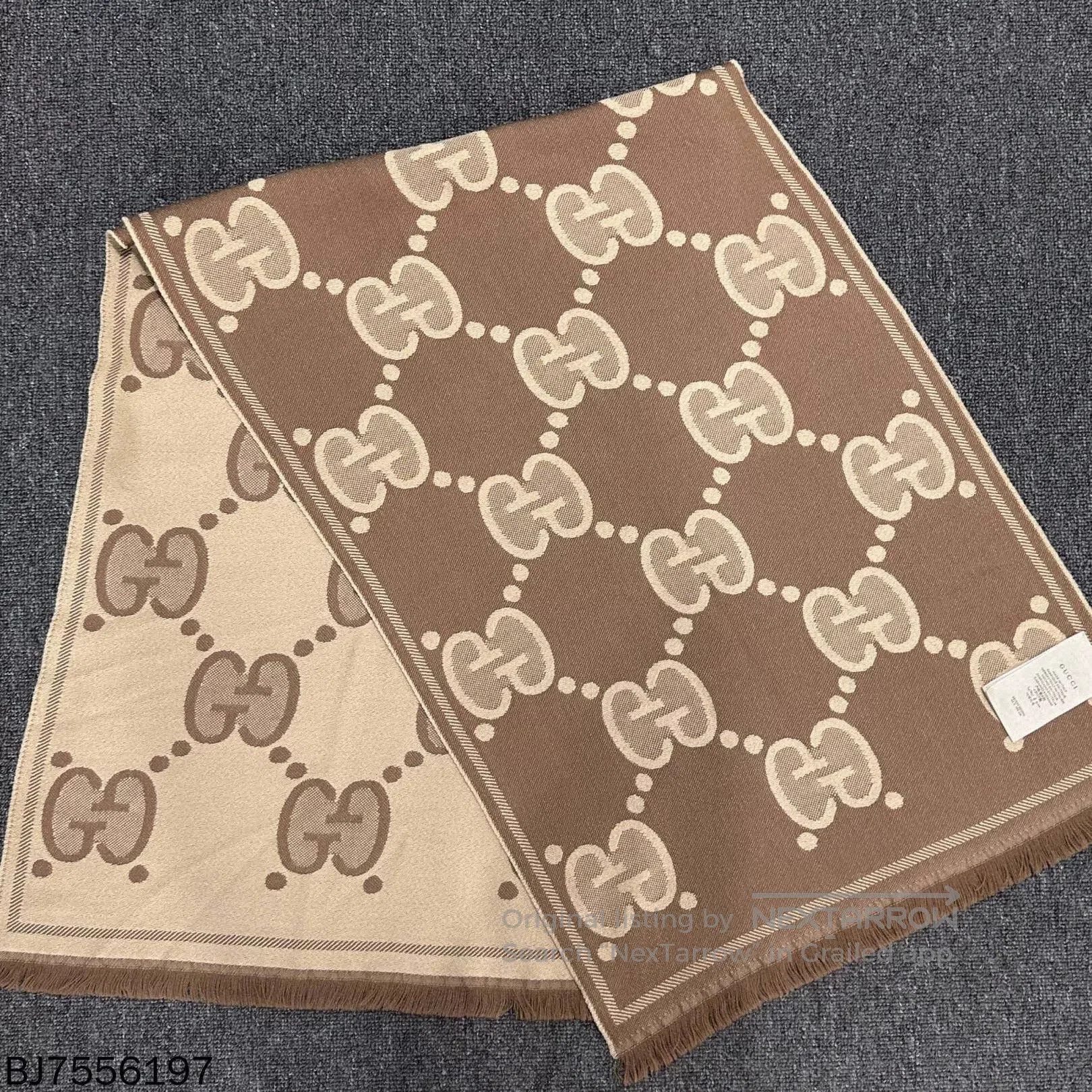 Gucci Gucci Monogram Wool Scarf. Size ONE SIZE - 1 Thumbnail