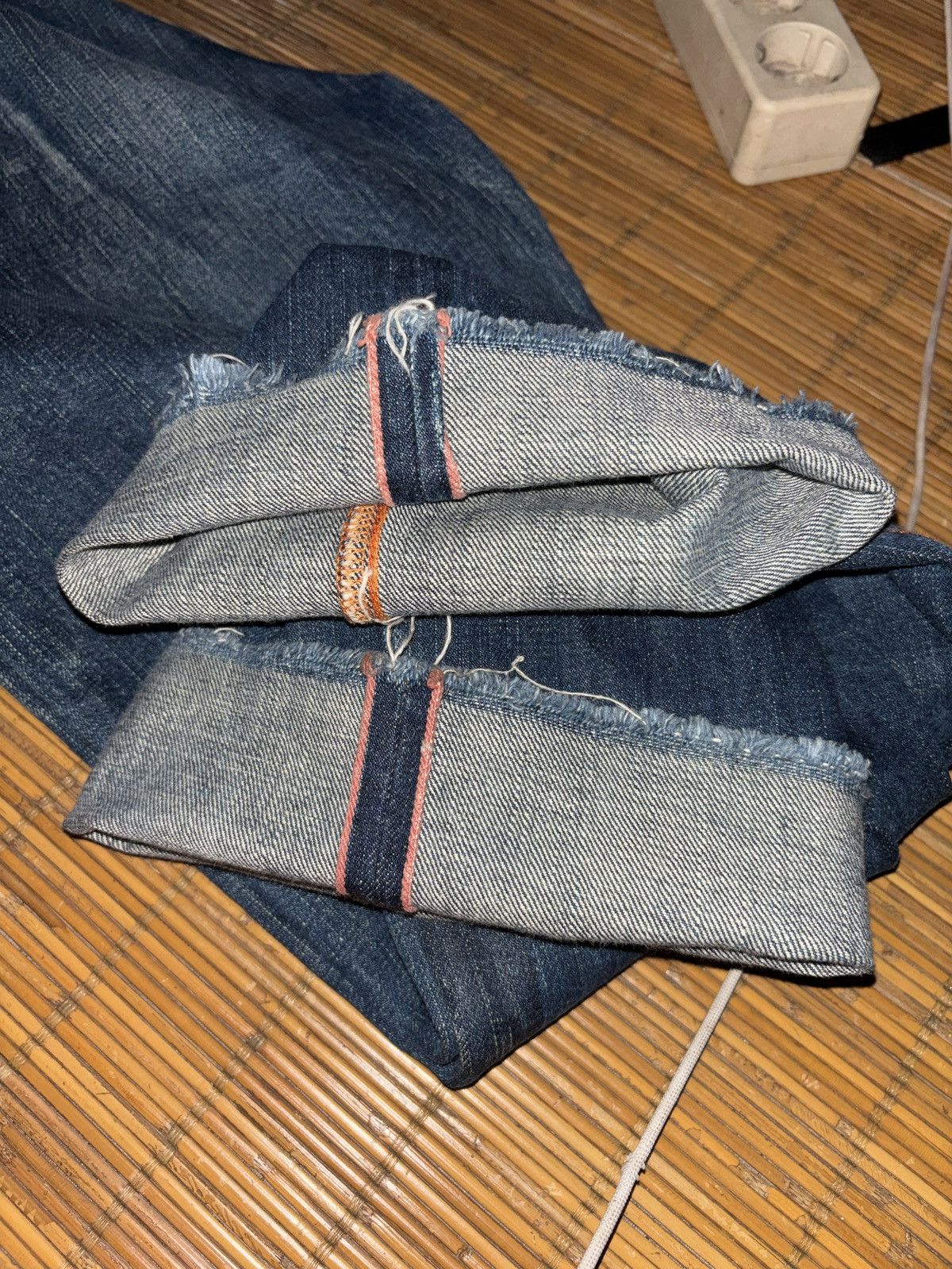 KATO Hiroshi KATO Denim Selvedge Buckle Back unfinish RARE Size US 32 / EU 48 - 8 Thumbnail