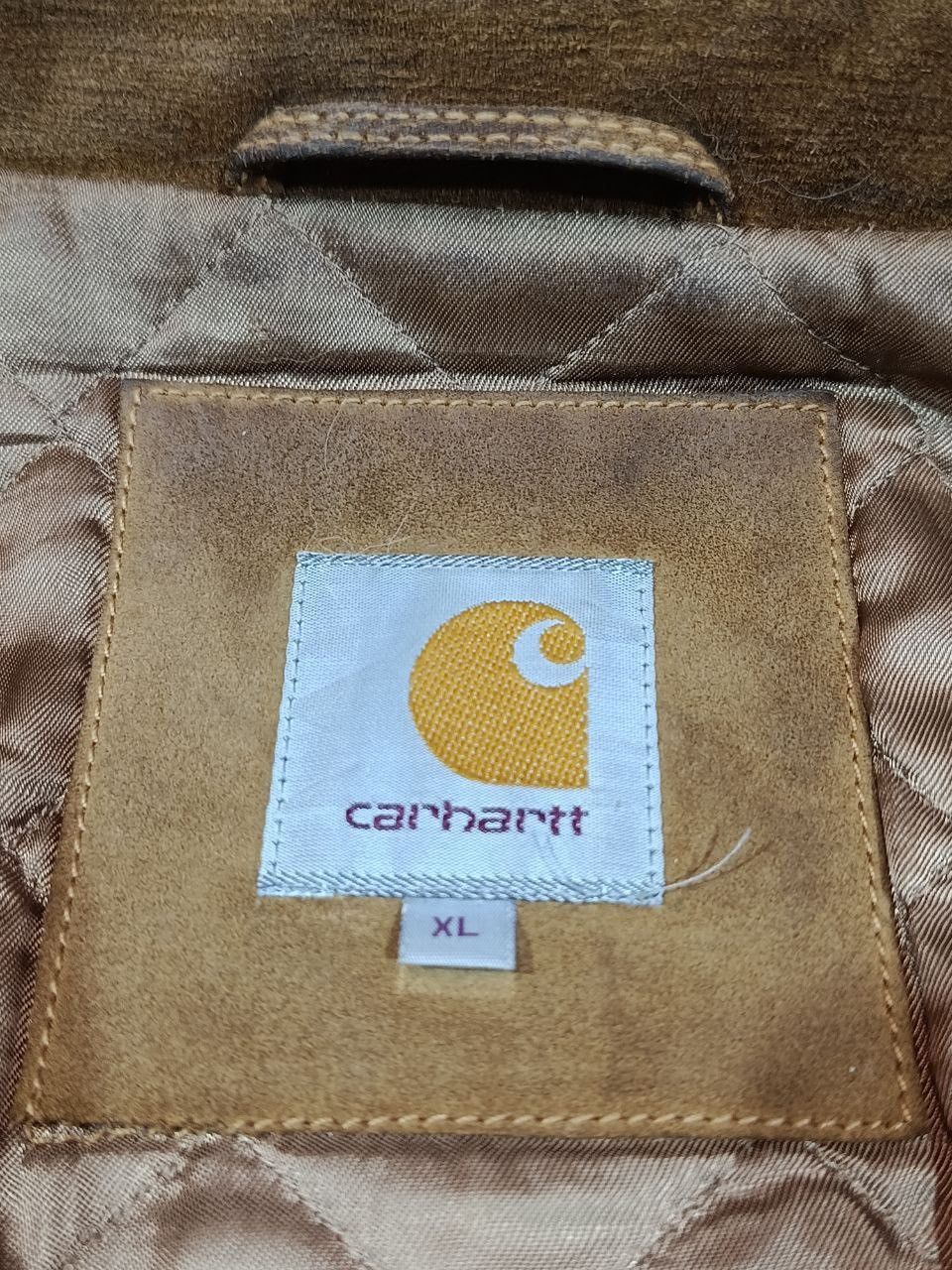 Carhartt Carhartt Suede Detroit Jacket Vintage Size US XL / EU 56 / 4 - 16 Thumbnail