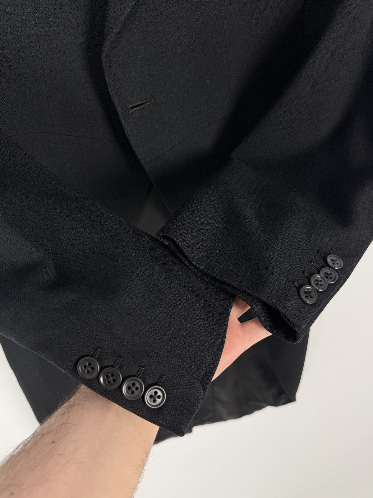 Vintage 40s 50s Vintage Moss Bros Bespoke Wool Morning Tailcoat 42 Size US L / EU 52-54 / 3 - 4 Thumbnail