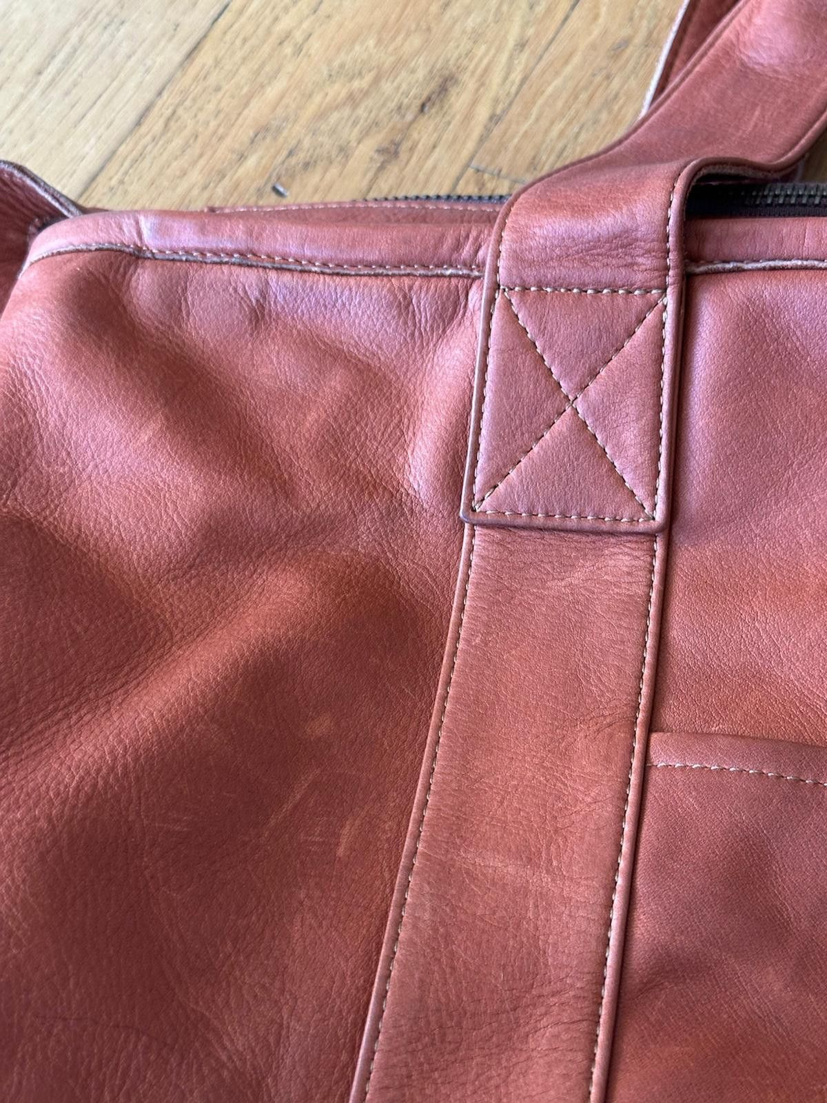 Japanese Brand Moto Leather Bag Size ONE SIZE - 2 Thumbnail