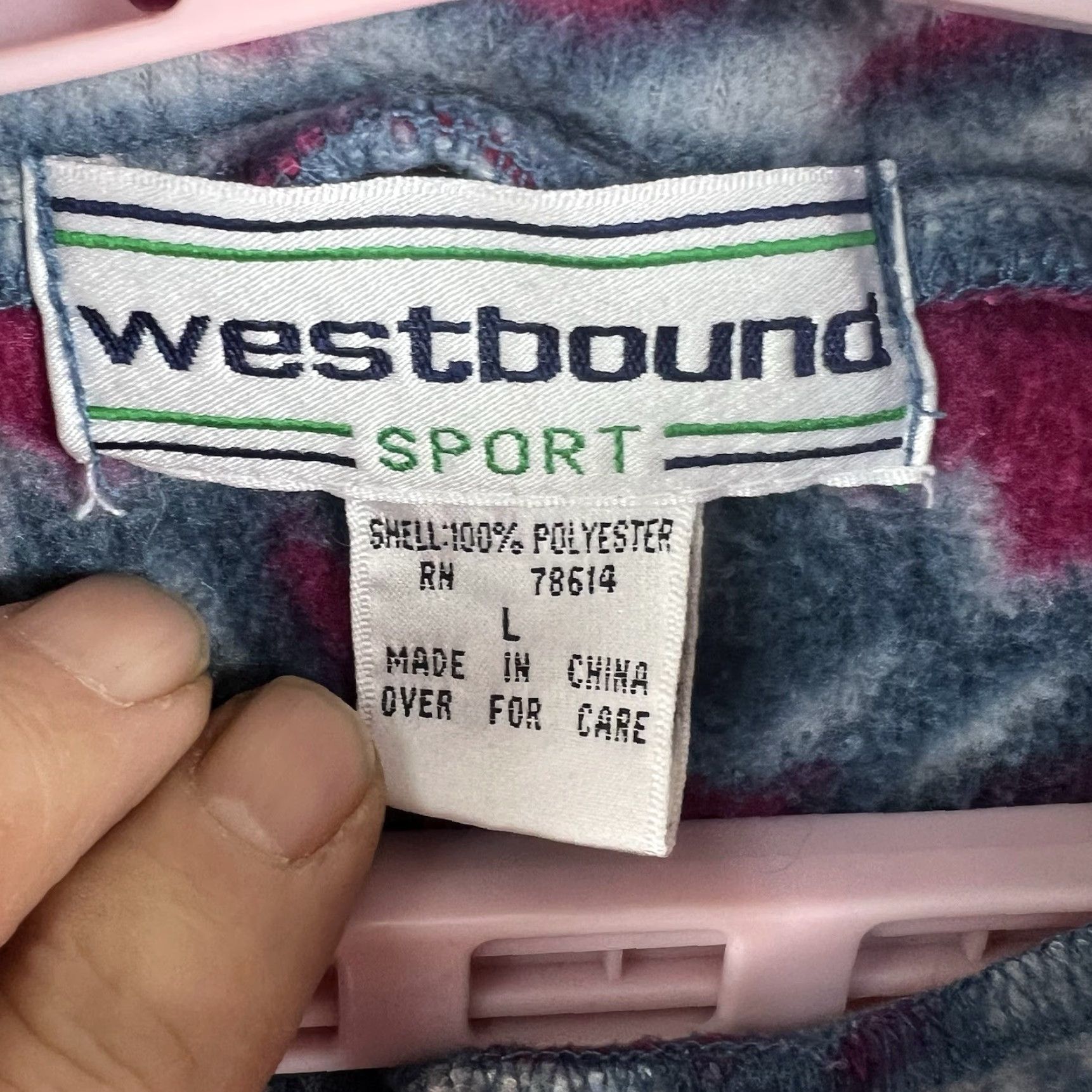 Vintage VINTAGE Westbound Sweatshirt Women Purple Geometric Pull Over Southwest Sport Size L Size L / US 10 / IT 46 - 6 Thumbnail