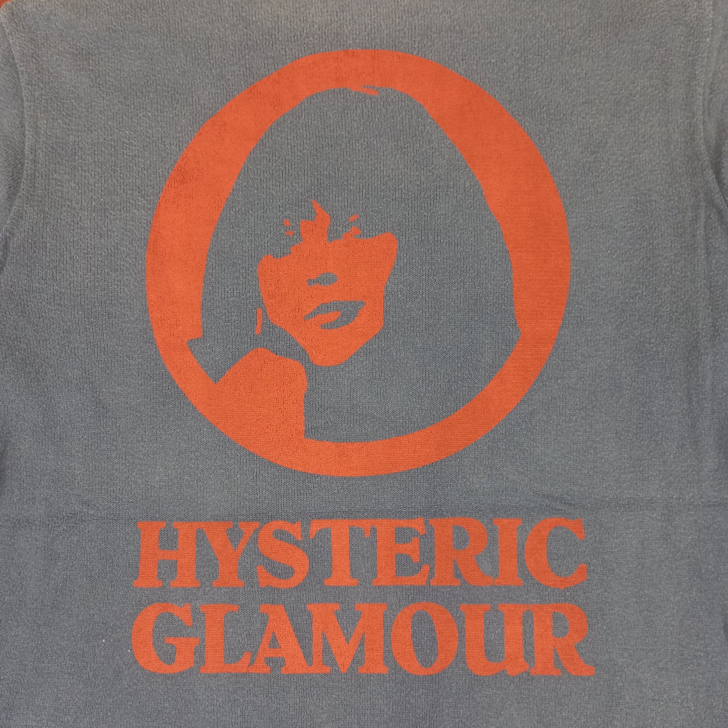 Hysteric Glamour × Japanese Brand × Vintage Hysteric Glamour Streetwear Style Custom Art Vintage Tshirt Size US S / EU 44-46 / 1 - 2 Thumbnail