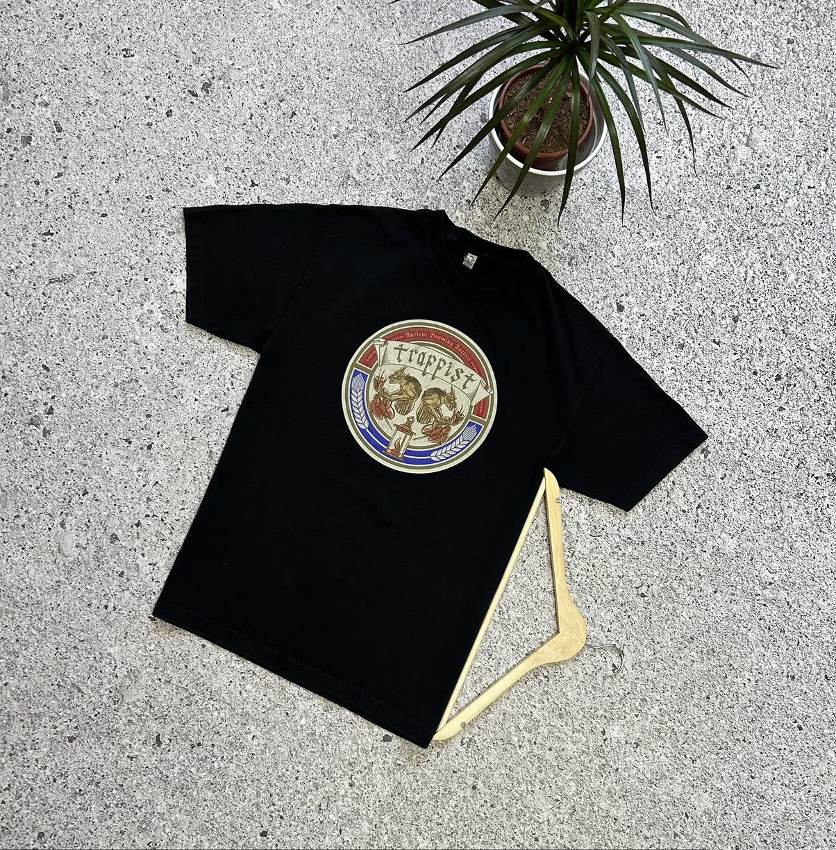 Band Tees × Vintage Rare Vintage 90’s Trappist Rock Band Retro T-Shirt Y2K Hype Size US L / EU 52-54 / 3 - 1 Thumbnail