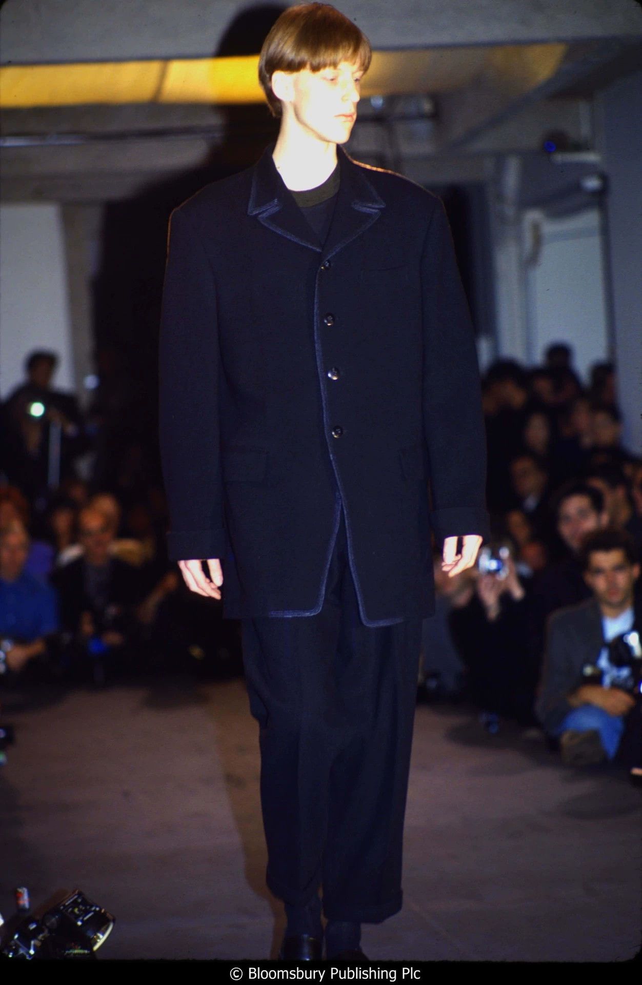 Yohji Yamamoto Yohji Yamamoto 88AW J40 Red/Black Stitch DB Jacket S Size US S / EU 44-46 / 1 - 7 Thumbnail