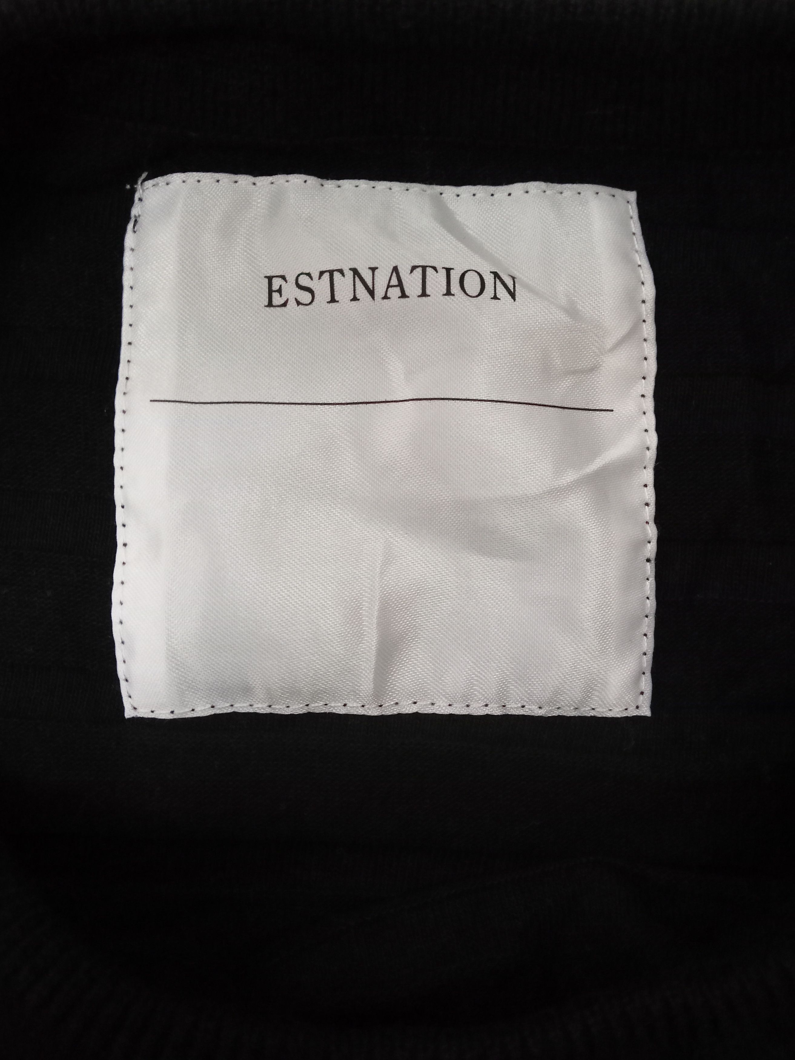 Japanese Brand Estnation Stripe Rare Design T Shirt Size US M / EU 48-50 / 2 - 2 Thumbnail