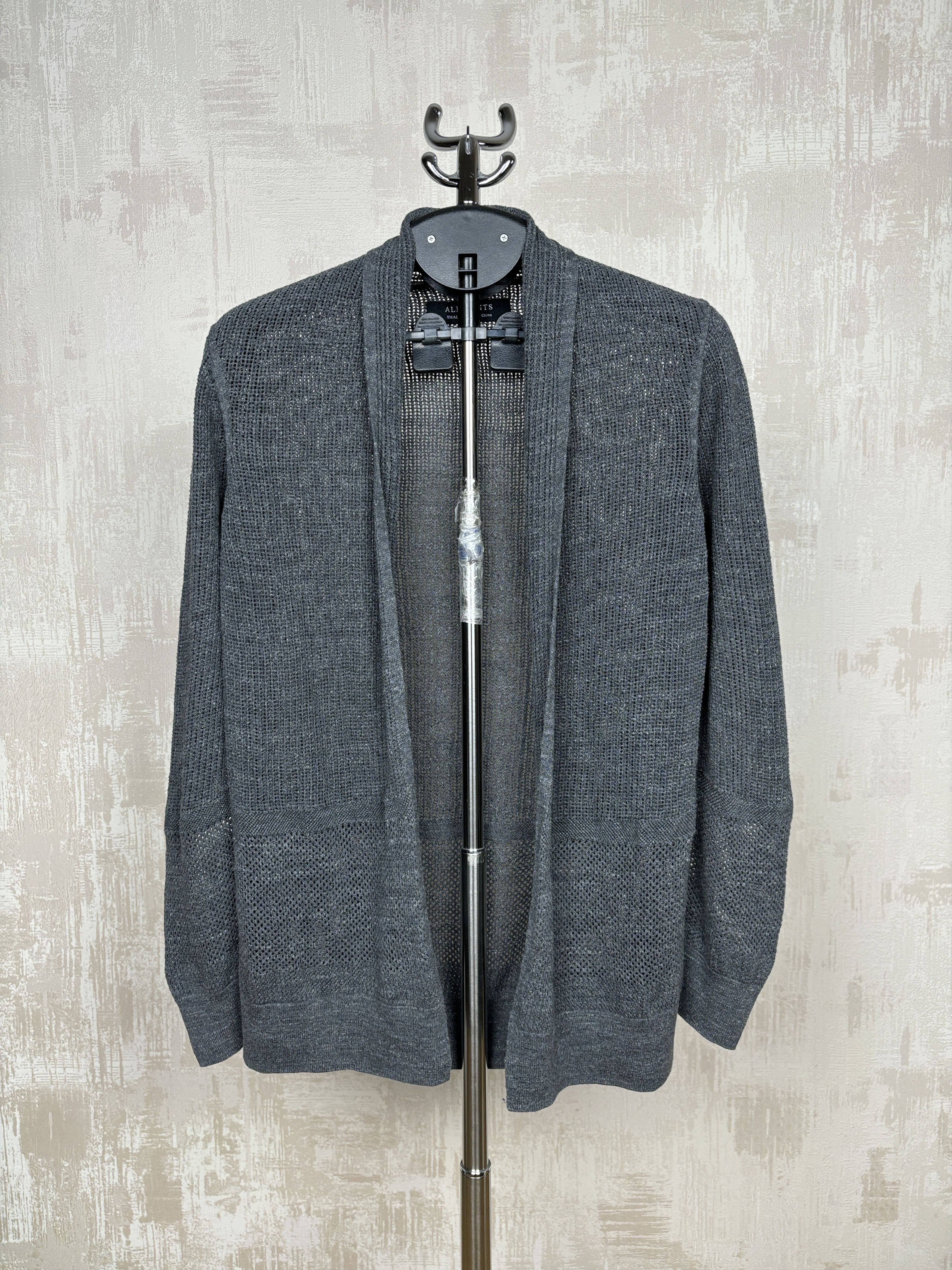 Allsaints AllSaints Dyle Cardigan Mesh Cotton Size US S / EU 44-46 / 1 - 3 Thumbnail