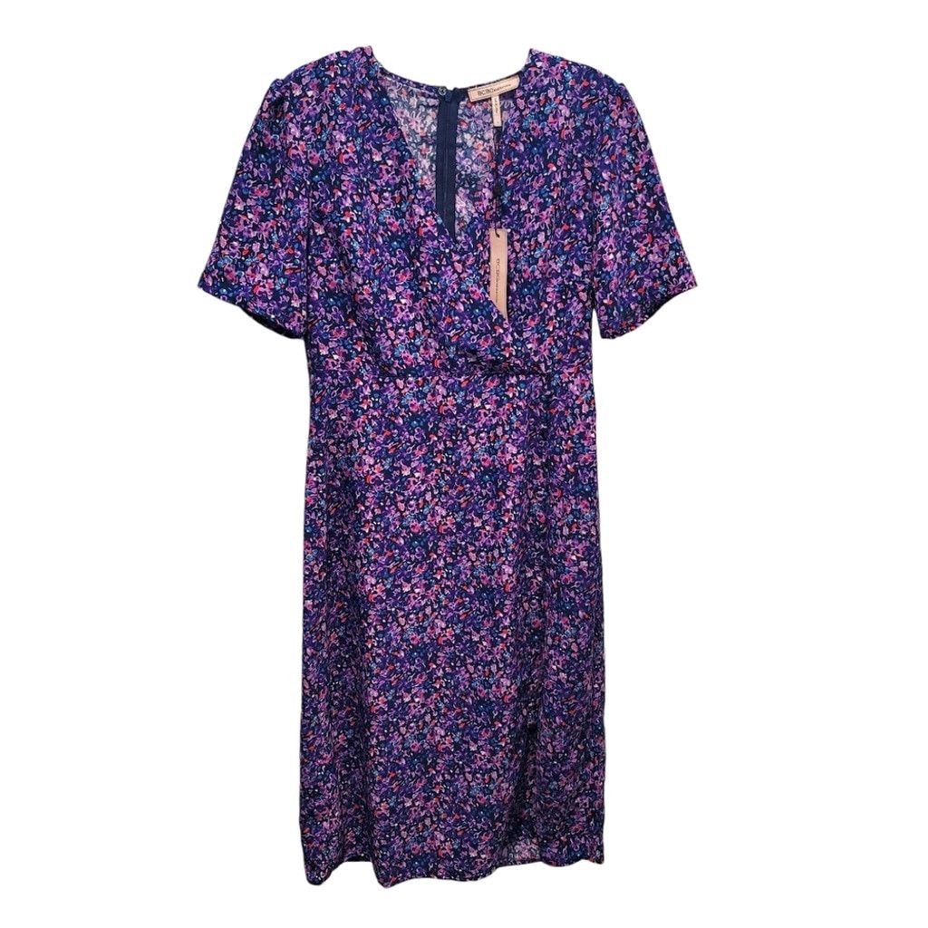 Other NWT BCBGenerationV-Neck Side-Slit Midi Dress Size S / US 4 / IT 40 - 4 Thumbnail