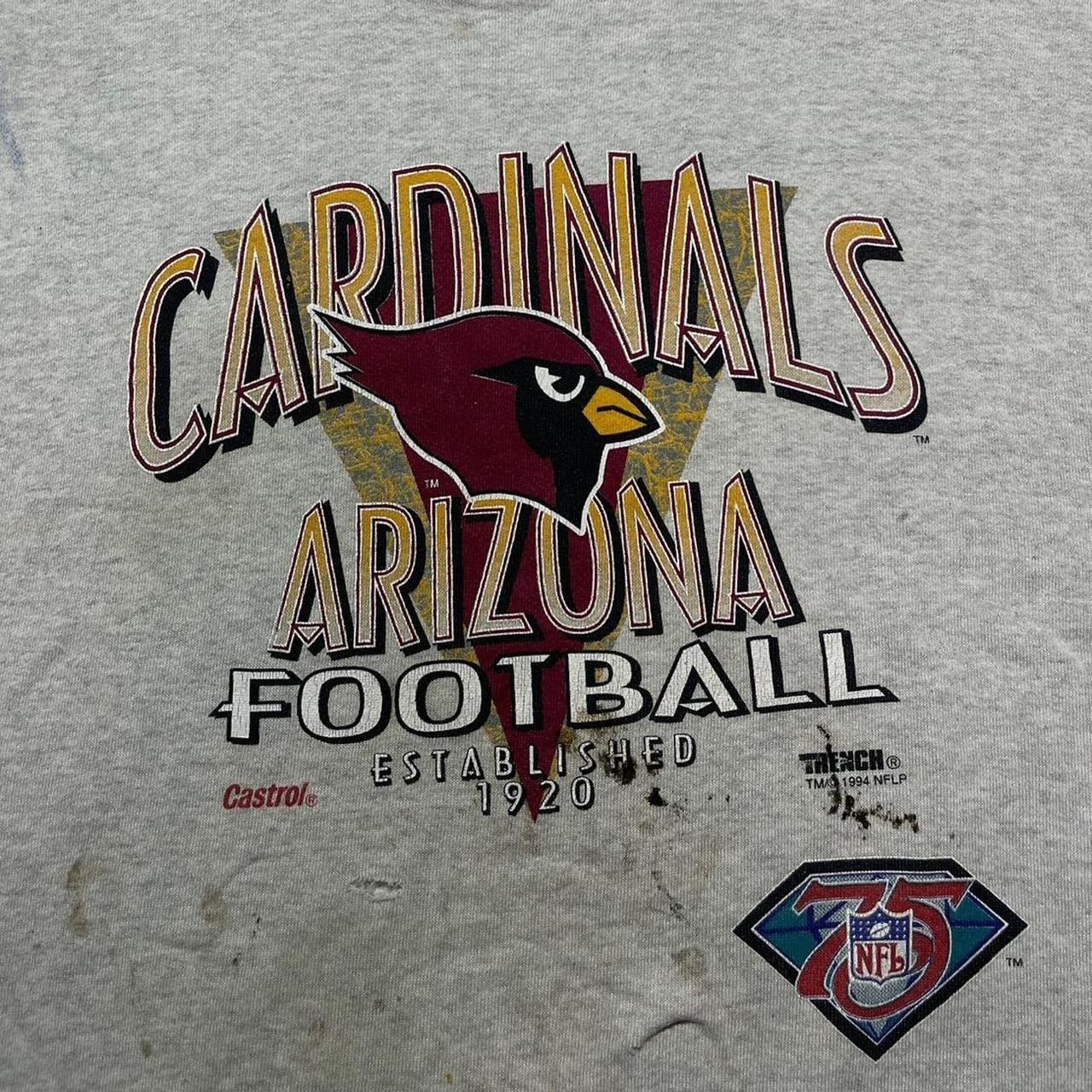 NFL × Vintage Vintage Arizona Cardinals Crewneck Size US XL / EU 56 / 4 - 3 Thumbnail