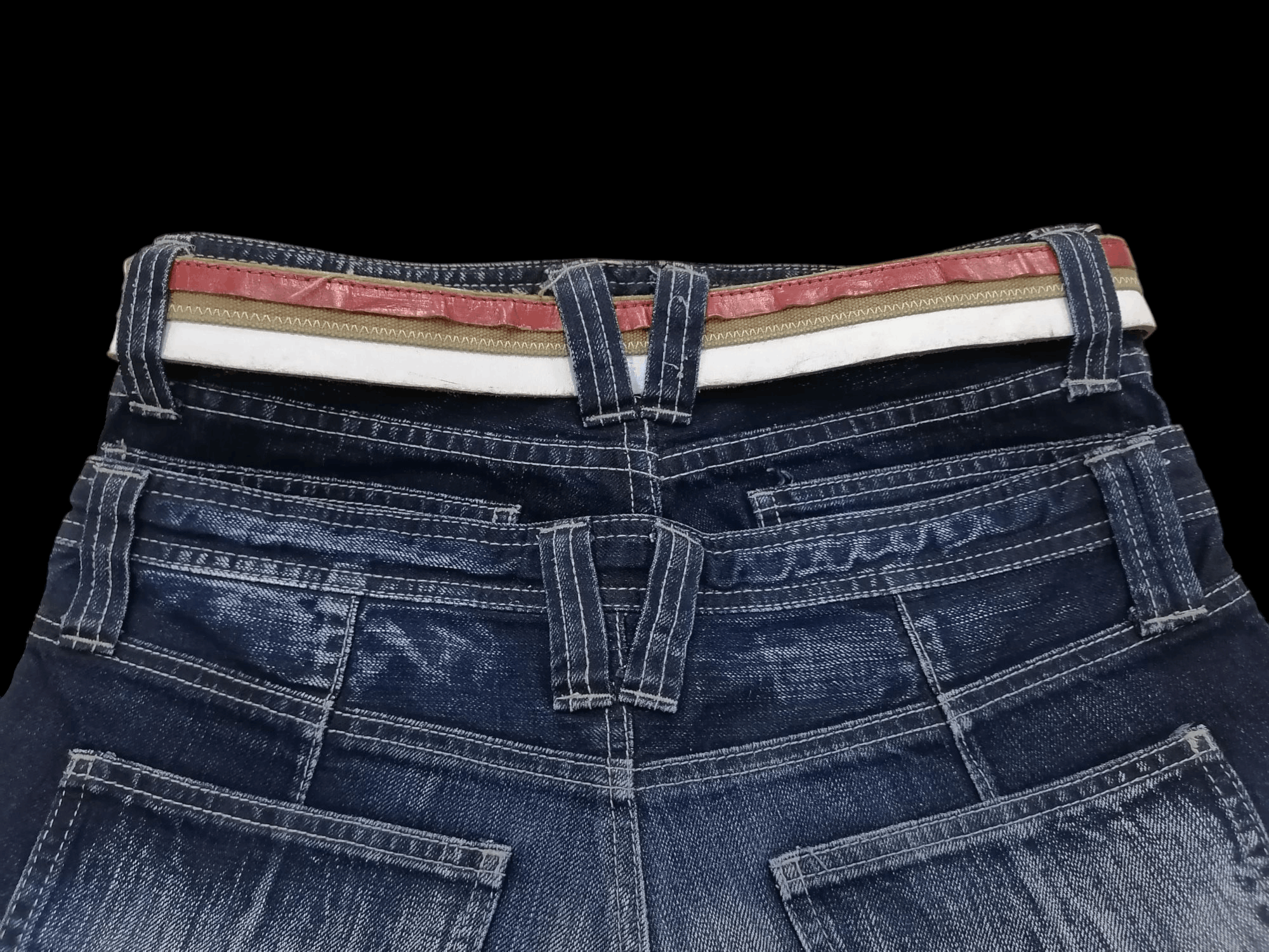 Genuine Leather × Japanese Brand Hawk Company Genuine Leather Hybrid Belts Size ONE SIZE - 5 Thumbnail
