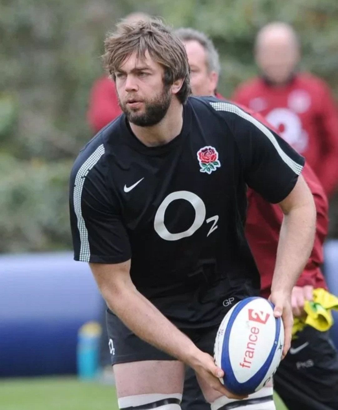 Canterbury of New Zealand Nike England Rugby Union Shirt O2 Jersey Player Issue XXL Size US XXL / EU 58 / 5 - 1 Thumbnail