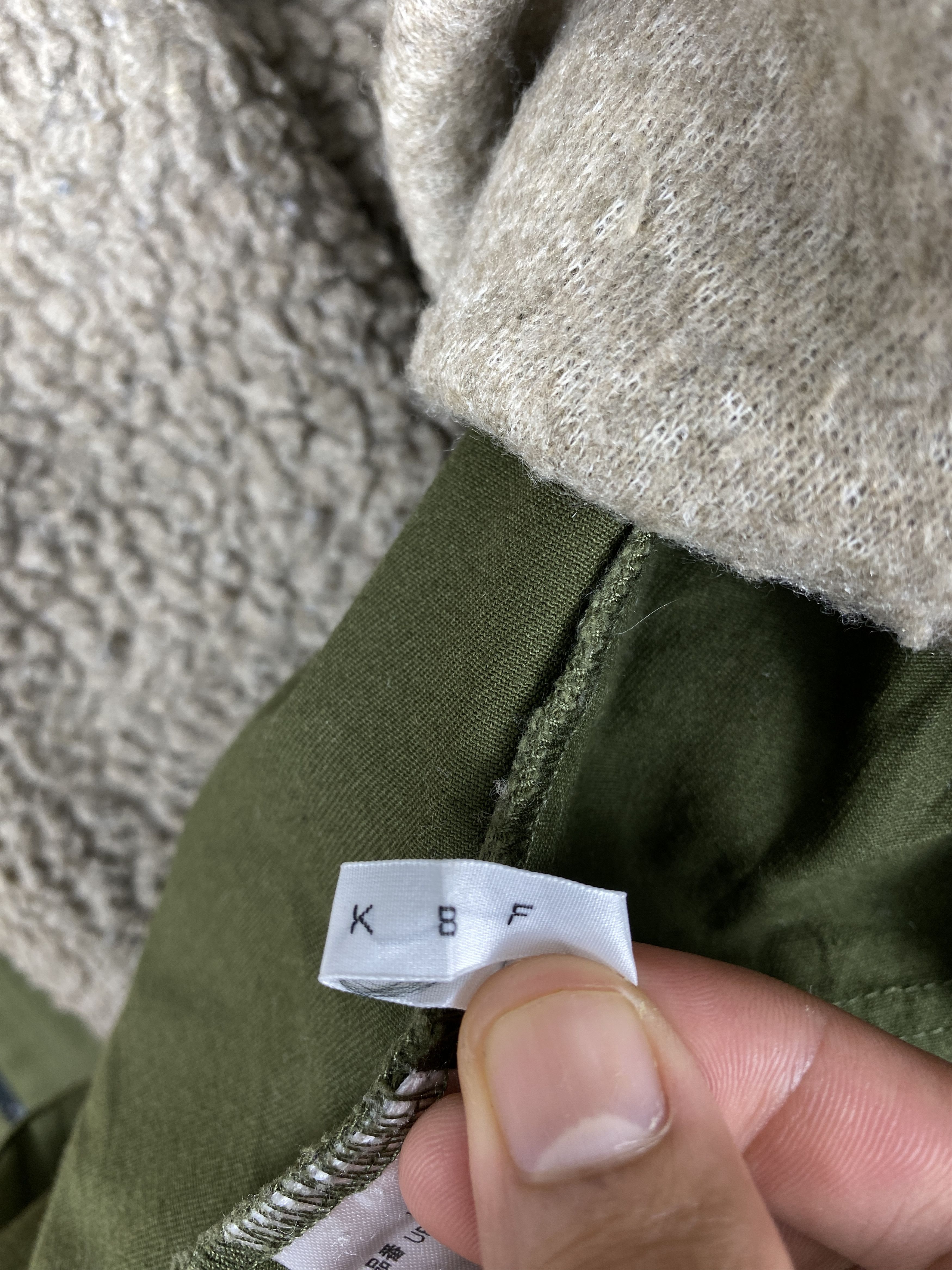 Japanese Brand Vintage K B F Sherpa Lining Parkas Jacket J2145 Size US S / EU 44-46 / 1 - 9 Thumbnail