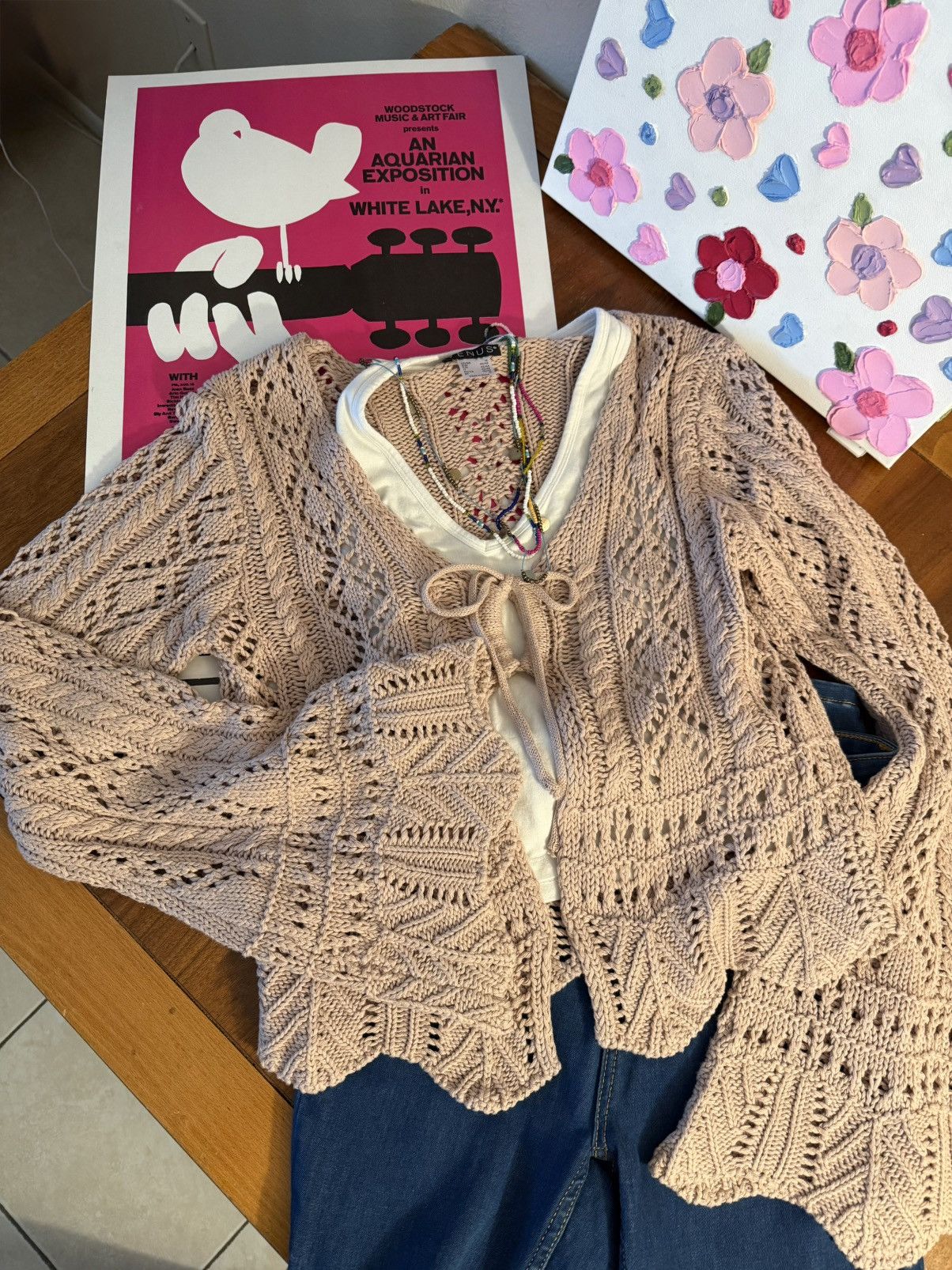 Venus Beautiful Venus Boho sweater! Size M / US 6-8 / IT 42-44 - 1 Thumbnail