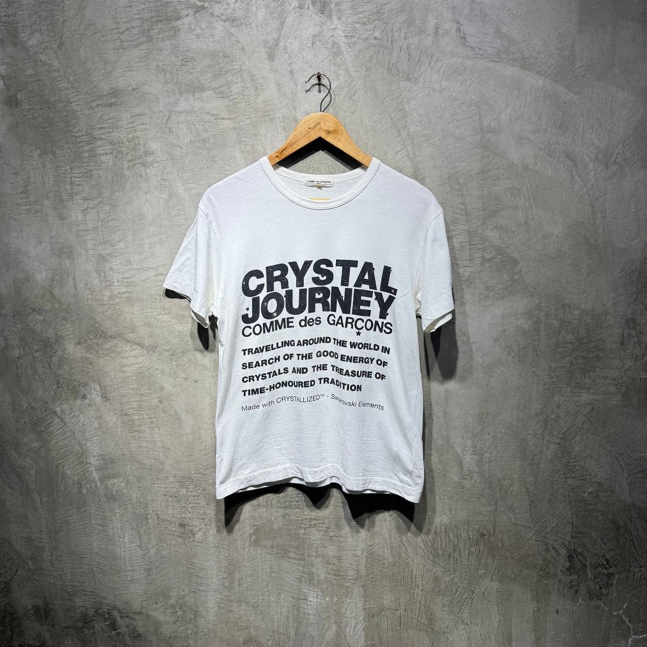 Comme des Garcons Comme Des Garcon Crystal Journey Swarovski tee Size US S / EU 44-46 / 1 - 1 Thumbnail