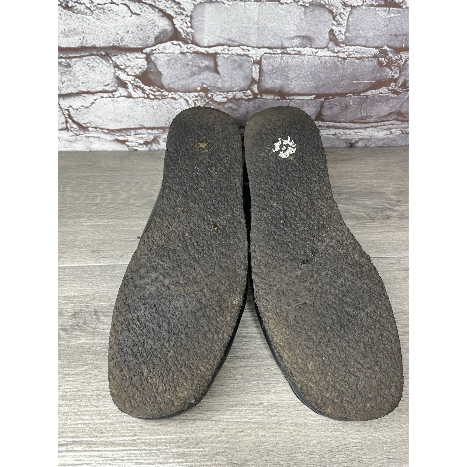 Clarks Clarks Wallabees Black Leather Moccasins Chukka Boots Shoes Size US 11 / EU 44 - 10 Thumbnail