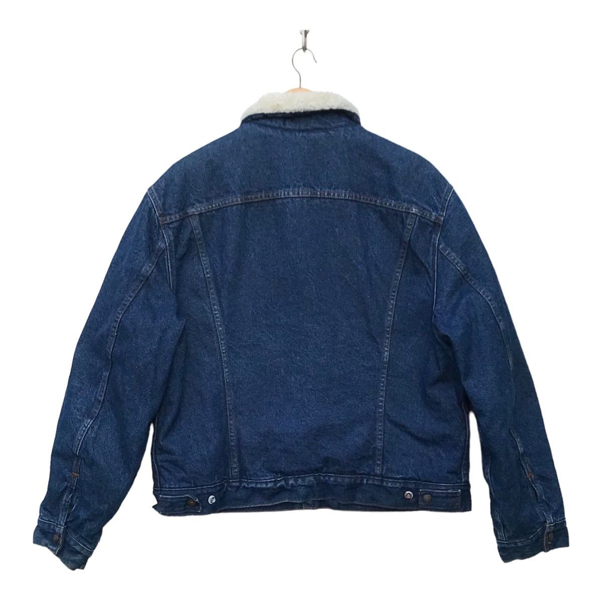 Levi's Vintage Levis Usa Denim Sherpa Lining Trucker Jacket Size US M / EU 48-50 / 2 - 10 Thumbnail