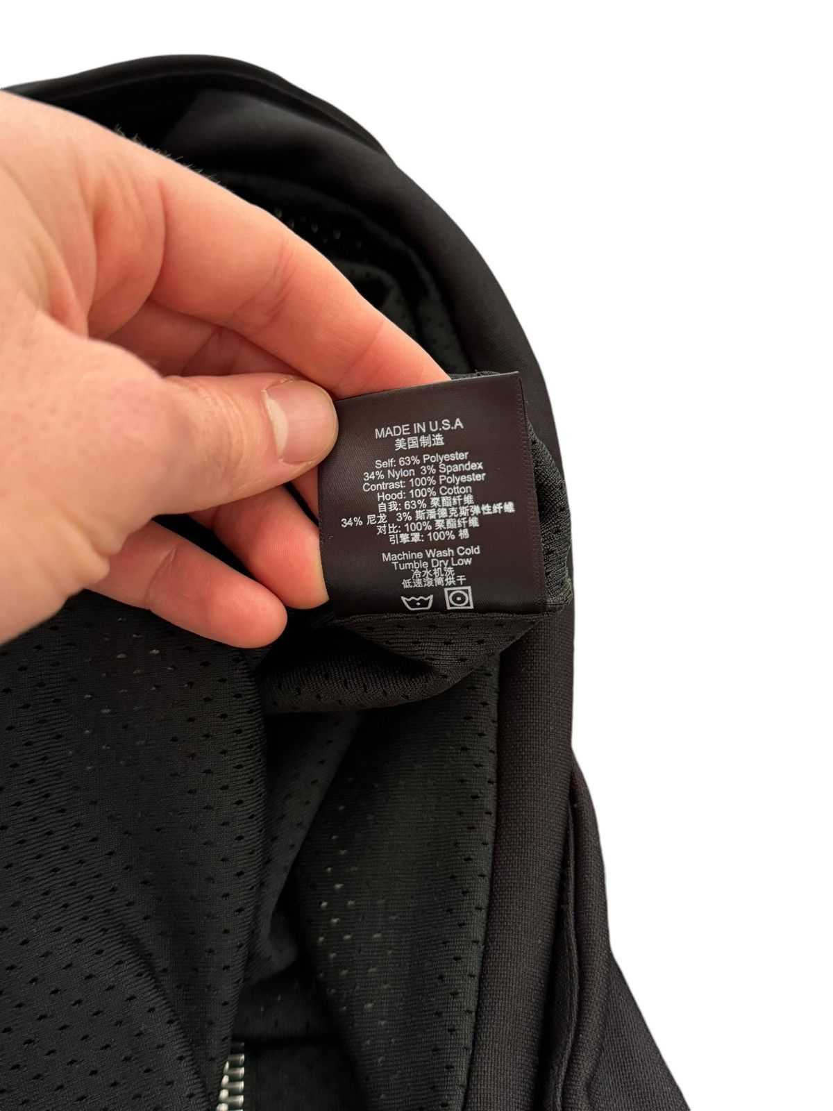Rhude Hockey Hybrid Zip Up Hoodie Size US L / EU 52-54 / 3 - 11 Thumbnail