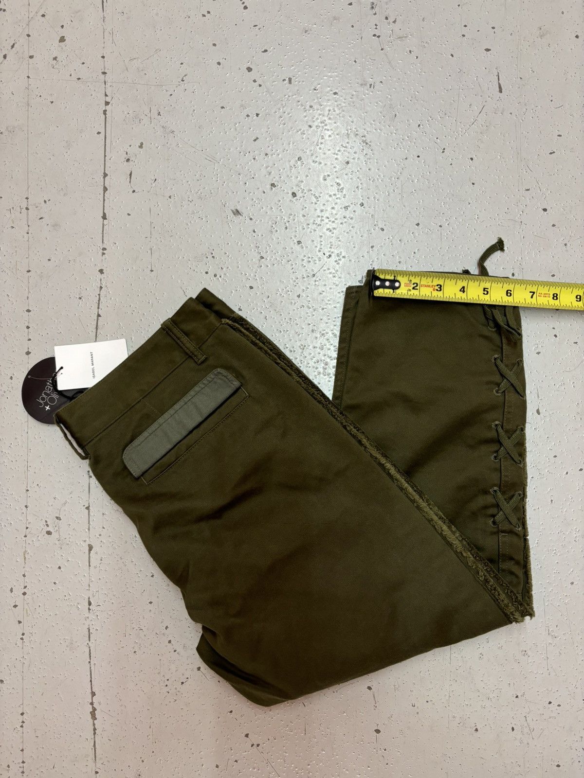 Isabel Marant × Isabel Marant Etoile ***FINAL DROP***RARE ISABEL MARANT MAIN LINE CROP PANT 30-33 Size US 33 - 1 Thumbnail