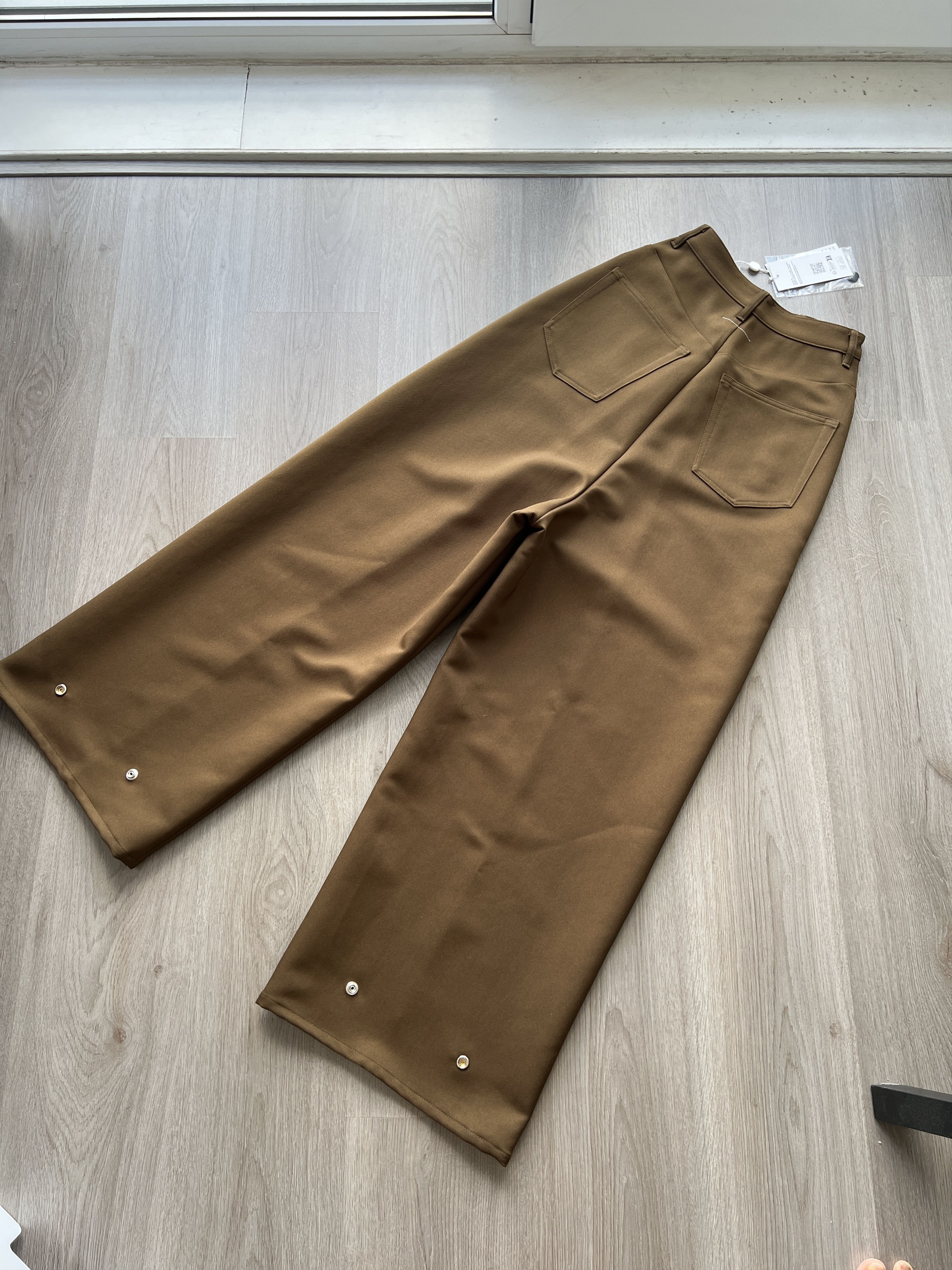 Maison Margiela MM6 Maison Margiela Pants 5 Pockets Khaki Size 24" / US 00 / IT 34 - 5 Thumbnail