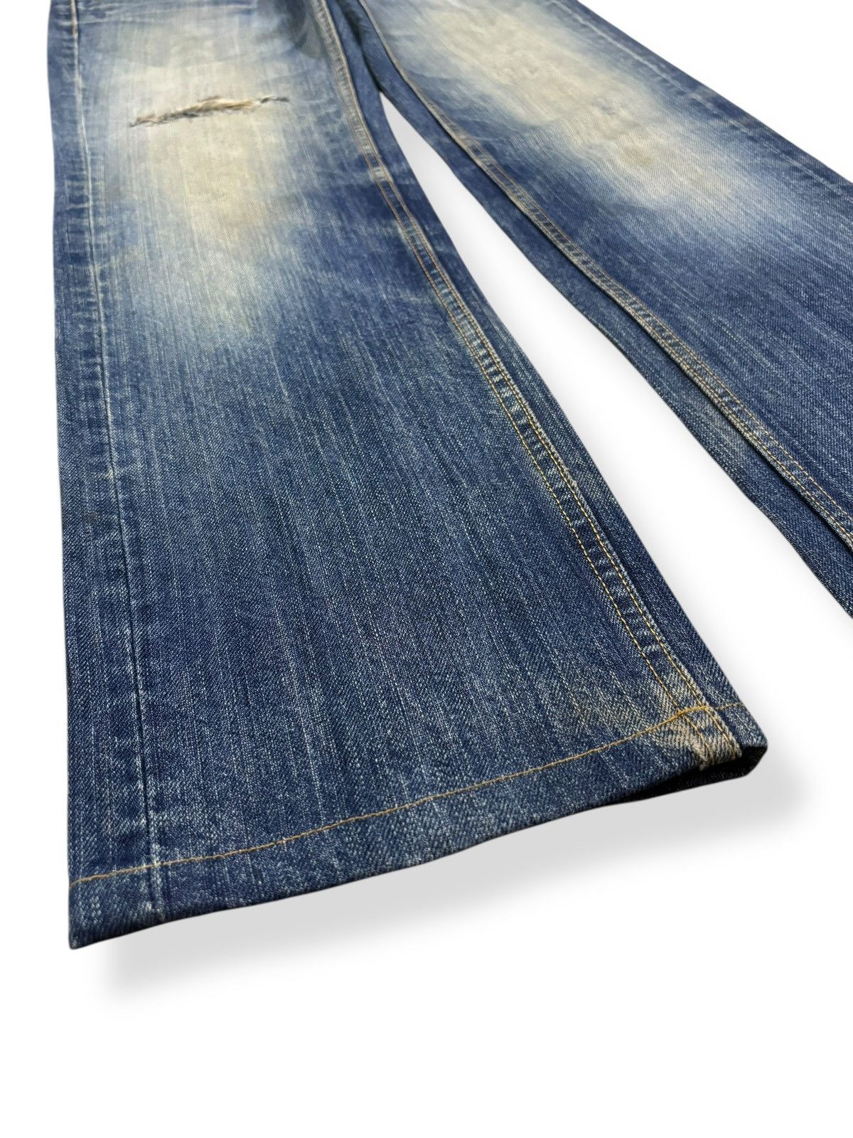 Studio D'Artisan Vintage Studio D’Artisan Studded Distressed Punk Jeans Size US 32 / EU 48 - 8 Thumbnail