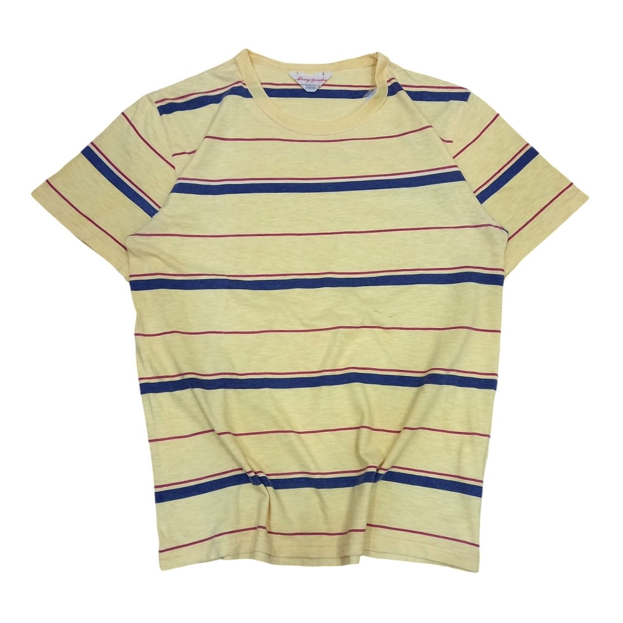 Japanese Brand Merry Garden Japanese Brand Retro Stripe Tee Size US L / EU 52-54 / 3 - 1 Thumbnail