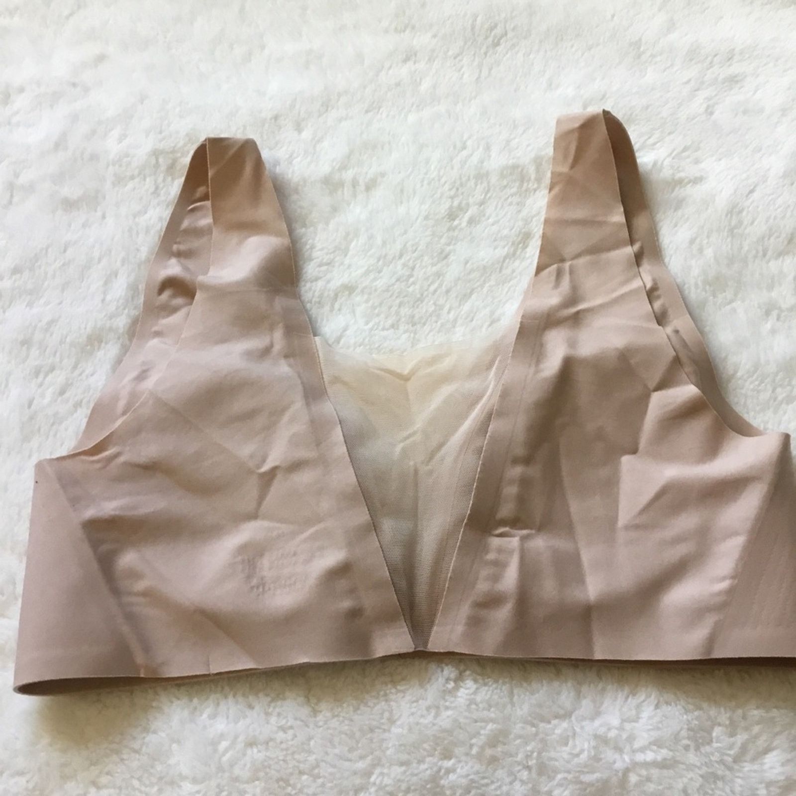 Other Seamless Beige Bra Size ONE SIZE - 4 Thumbnail
