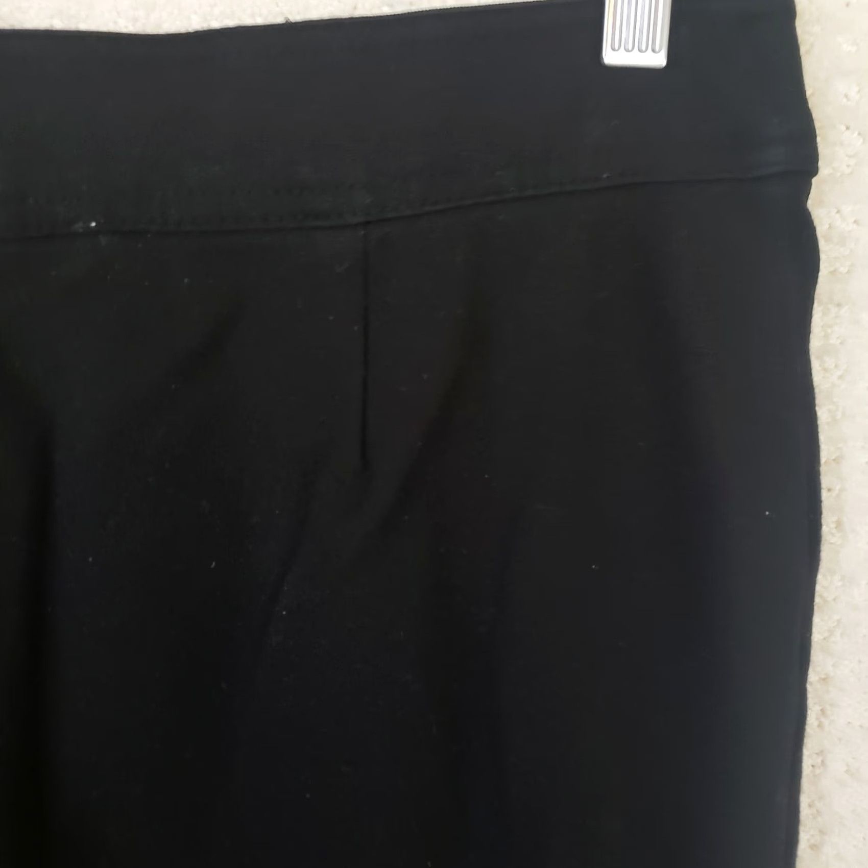 Vintage Grace Pants Women's S Black Straight Leg Stretch 31x28 Slimming Pockets Dress Pants Pants Styles 90s? Size 28" / US 6 / IT 42 - 7 Thumbnail