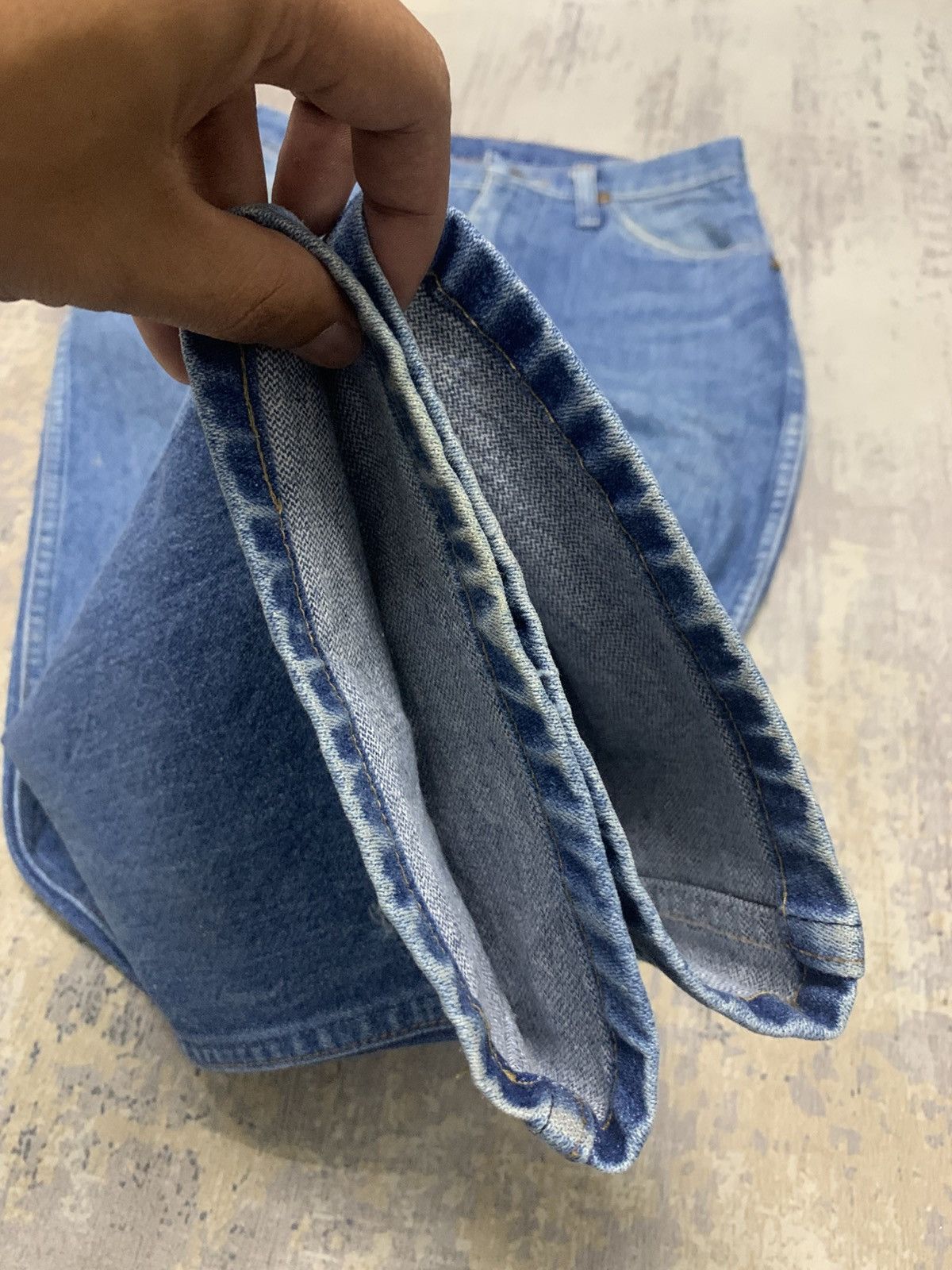 Vintage Vintage Wrangler Jeans Distressed Denim Size US 29 - 5 Thumbnail