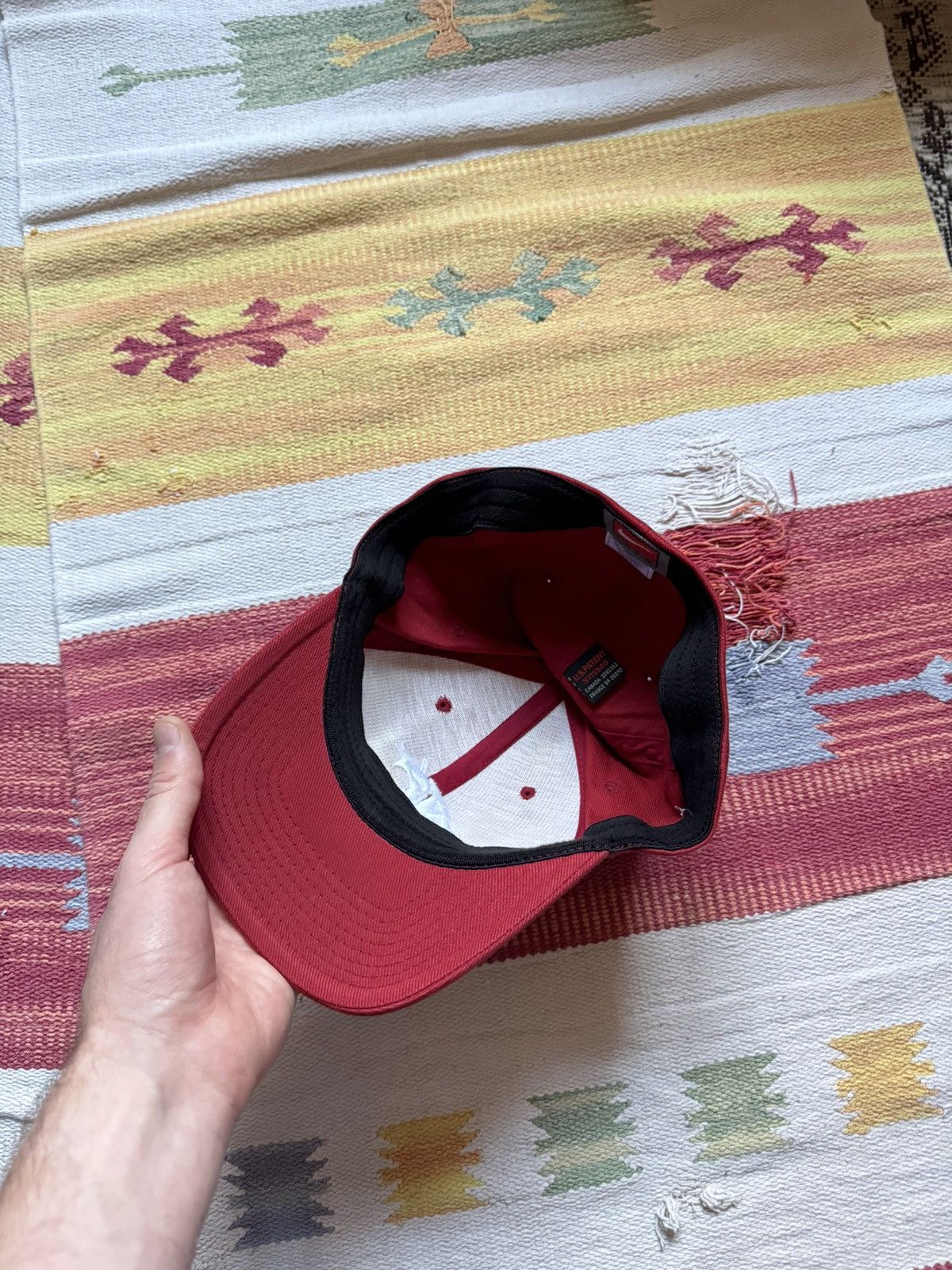 Vintage Vintage 90’s Nike Team Sport Fitted Hat Size ONE SIZE - 5 Thumbnail