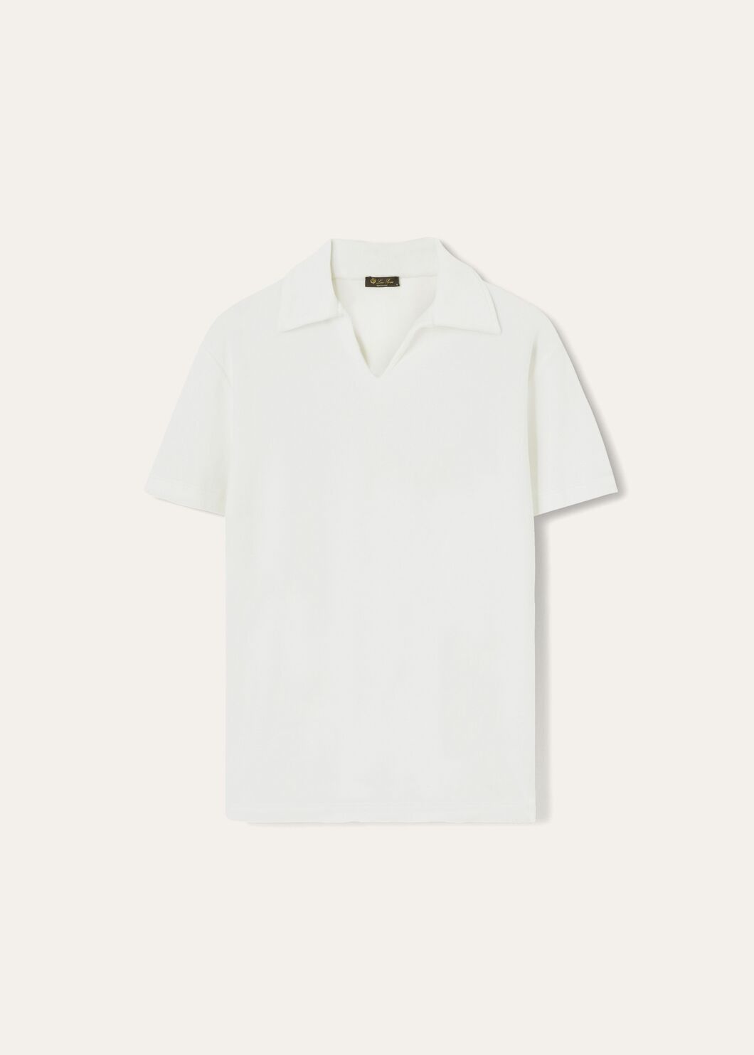 Loro Piana o1w1db10125 FAM7821 Porto Venere Polo Shirt in White Size US S / EU 44-46 / 1 - 1 Thumbnail