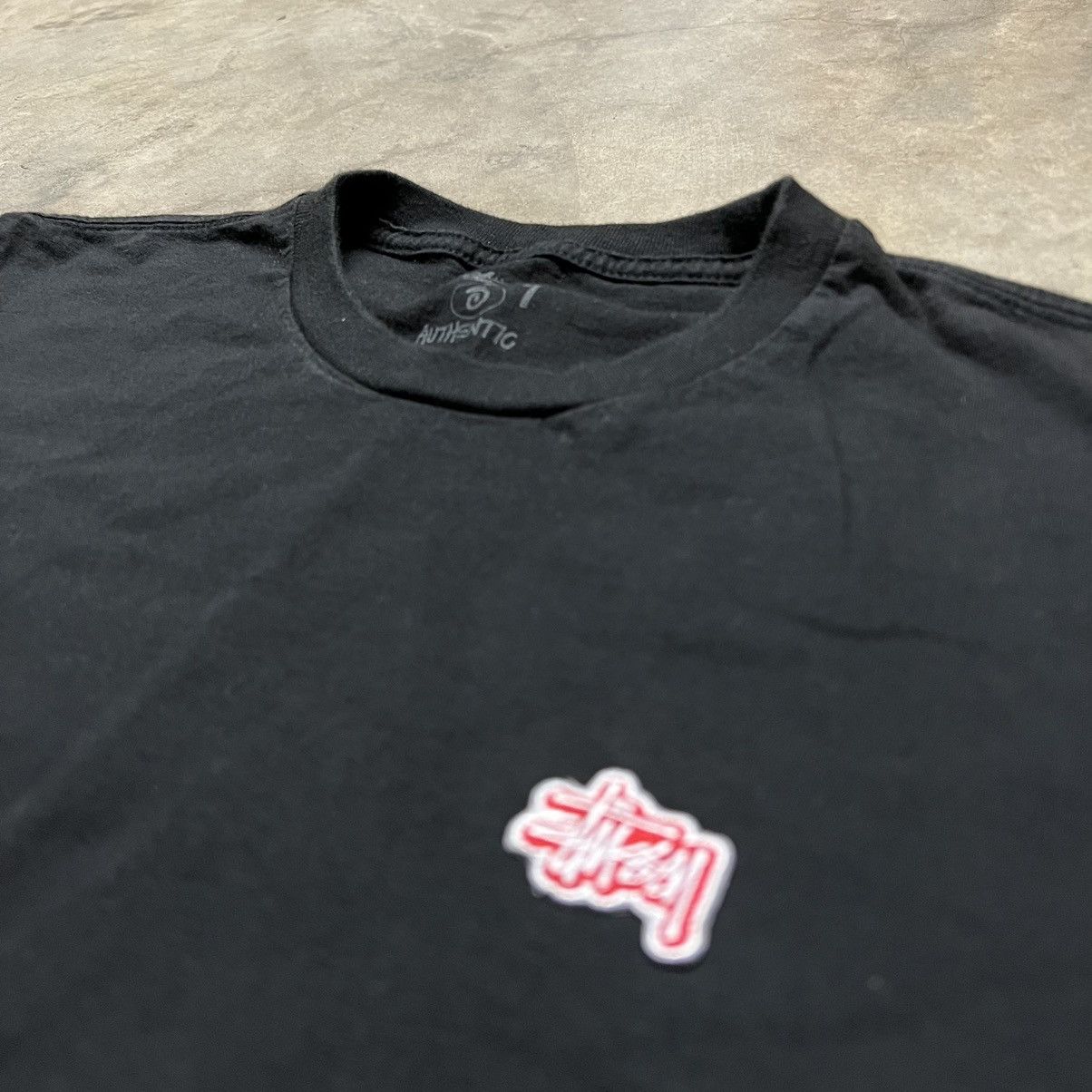 Hypebeast × Stussy Stussy Embroidered Logo Essential T-Shirt Size US S / EU 44-46 / 1 - 3 Thumbnail