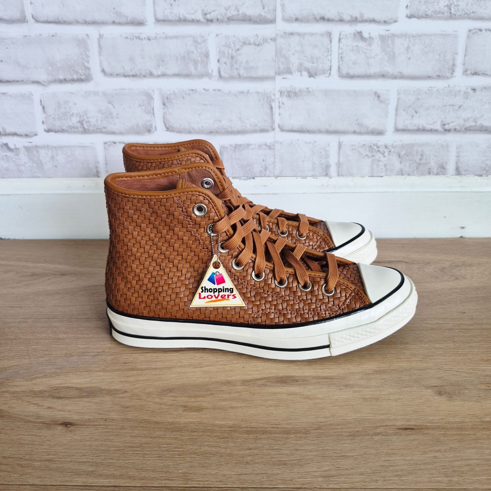 Converse ⭐Converse Chuck 70 Hi Woven Leather Size 7 Men's shoes Sneak Size US 7 / EU 40 - 1 Thumbnail