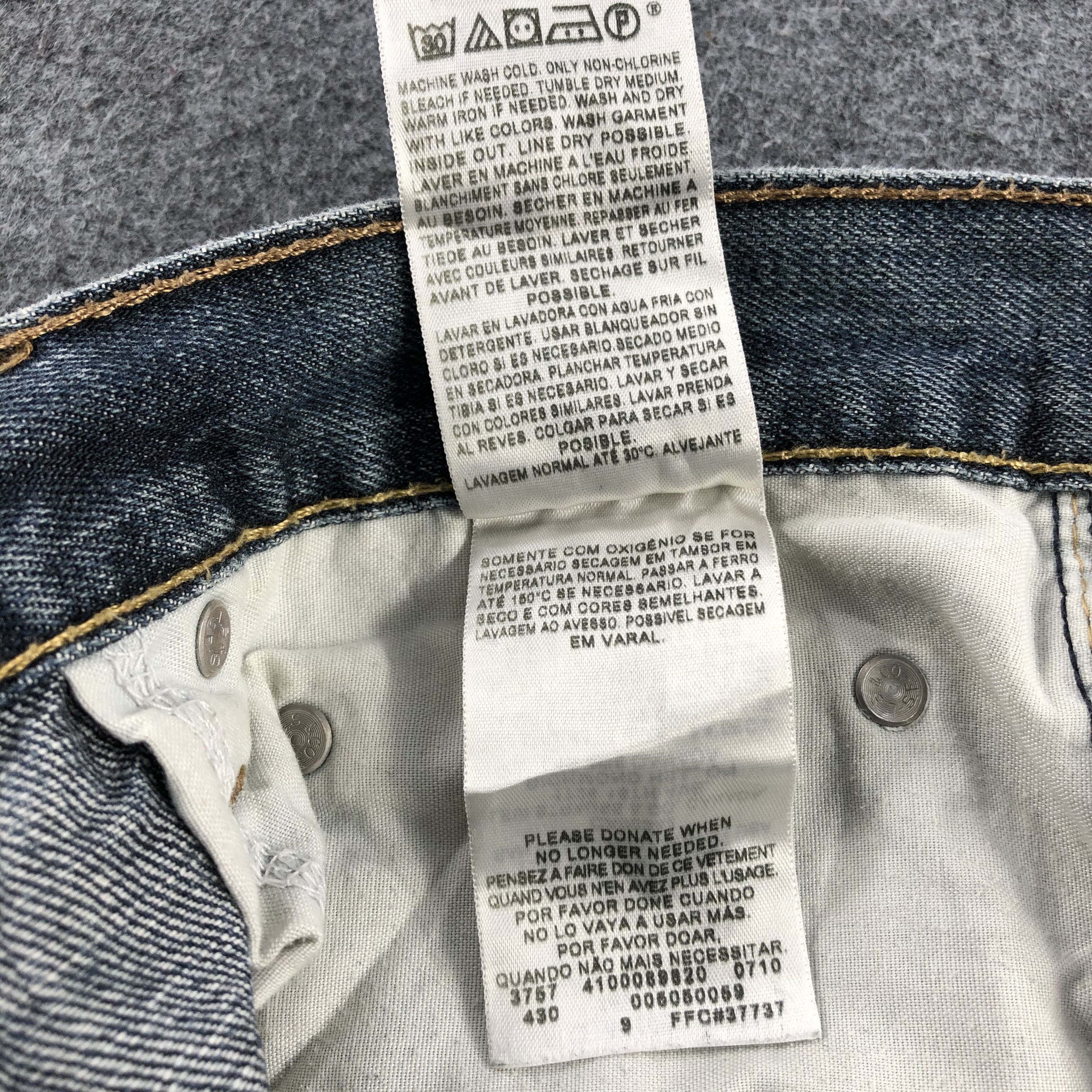 Levi's × Vintage Vintage Levis 505 Jeans-JM1221 Size US 35 - 10 Thumbnail