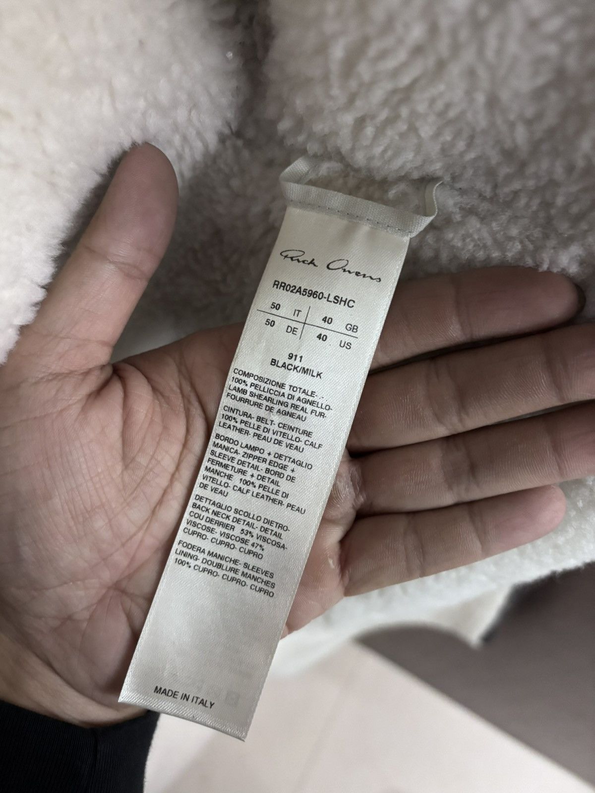 Rick Owens RICK OWENS FW21 GETHSEMANE KLAUS COAT Size US M / EU 48-50 / 2 - 2 Thumbnail