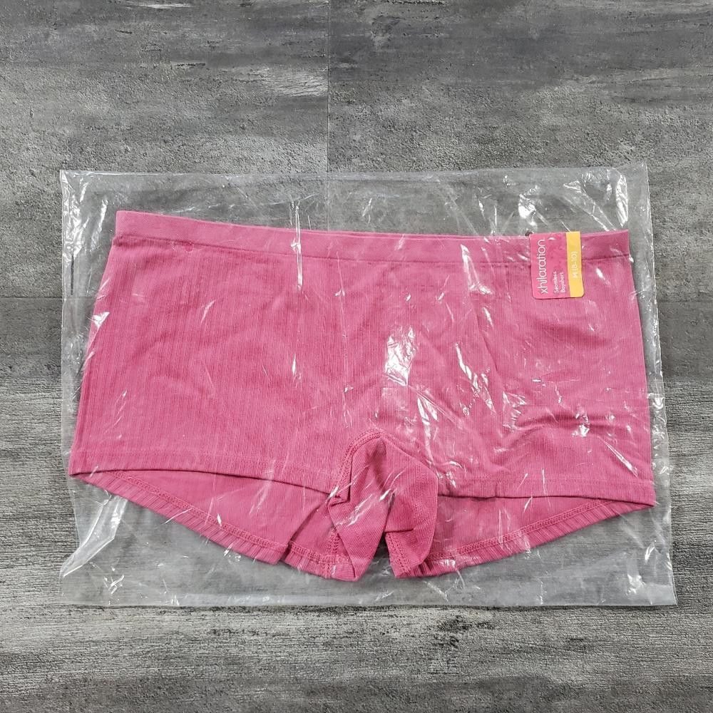 Designer Pink Seamless Boyshort XHLN Panty Size ONE SIZE - 3 Thumbnail