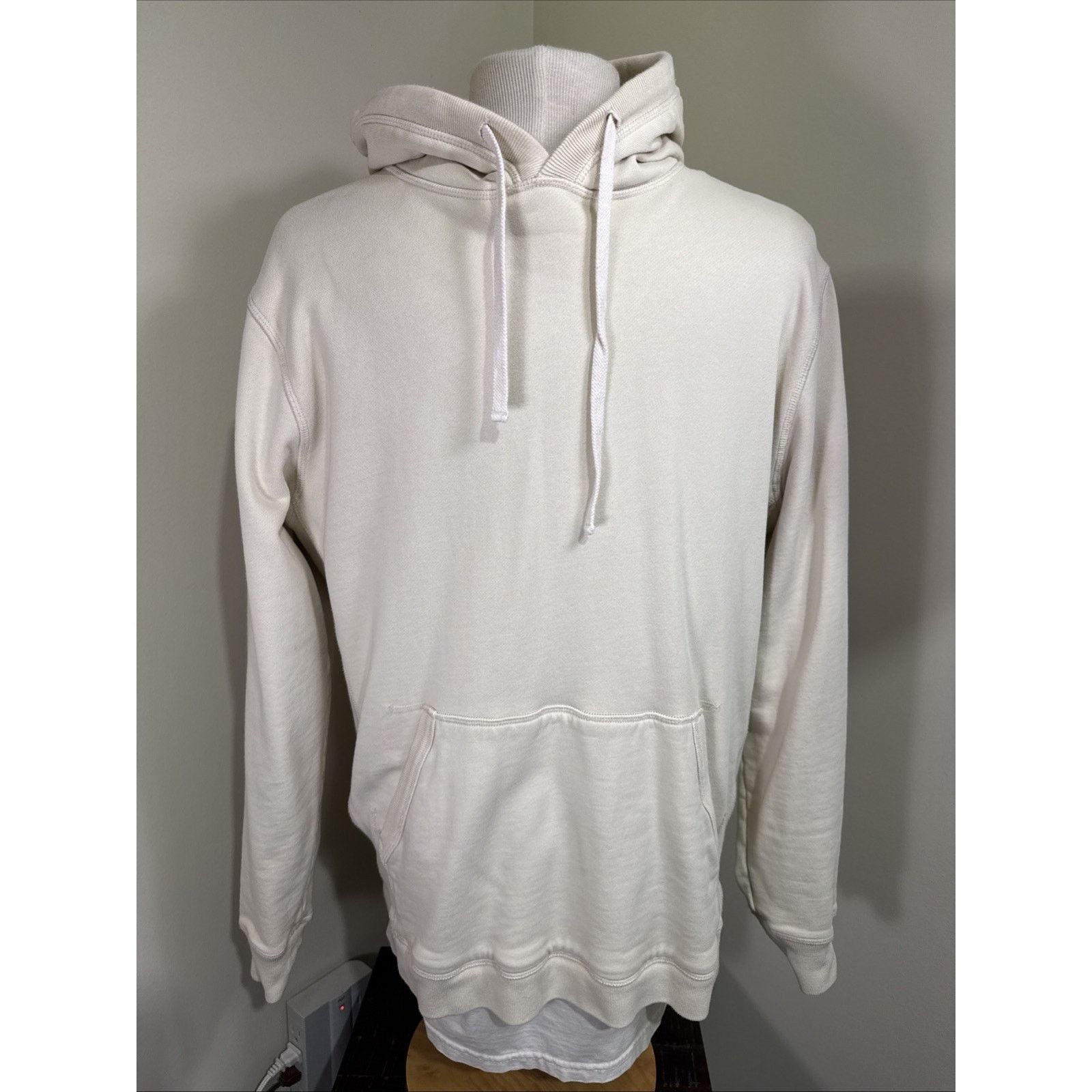 Taylor Stitch Taylor Stitch Pullover Hoodie Cream Beige Ivory | 40 Medium Size US M / EU 48-50 / 2 - 1 Thumbnail