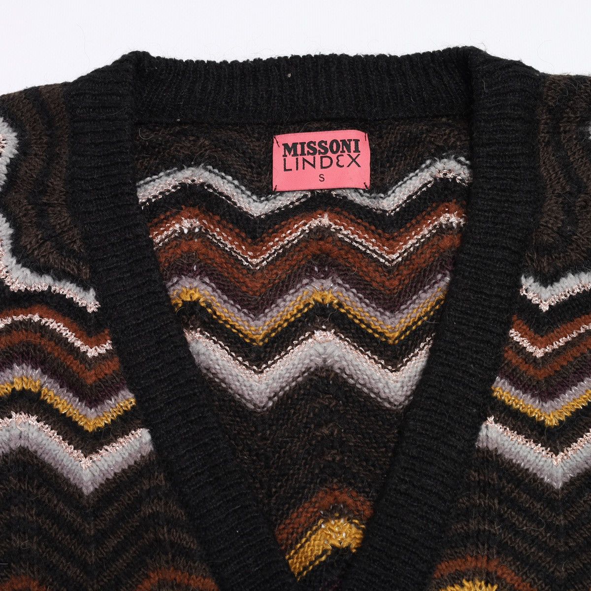 Missoni Missoni Lindex Cardigan Acrylic Polyamide Wool Mohair Sweate Size S / US 4 / IT 40 - 6 Thumbnail