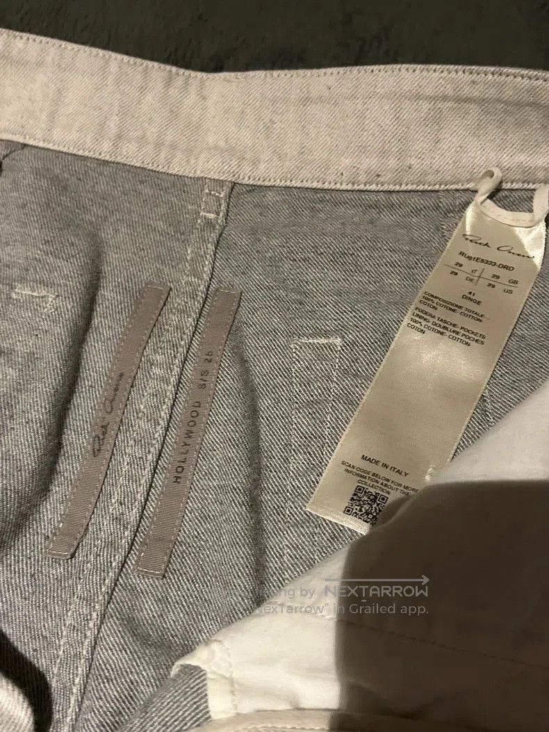 Rick Owens Rick Owens 25SS Geth Straight Jeans. Size US 29 - 5 Thumbnail