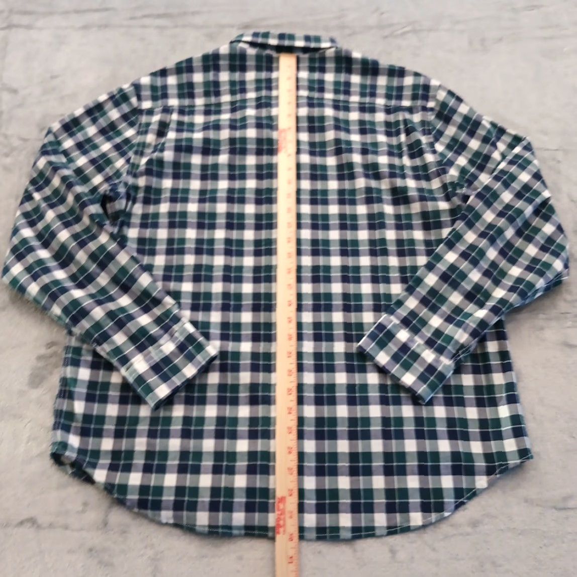 Old Navy Old Navy Shirt Mens XL Green Long Sleeve Button Down Cotton Blend Size US XL / EU 56 / 4 - 5 Thumbnail