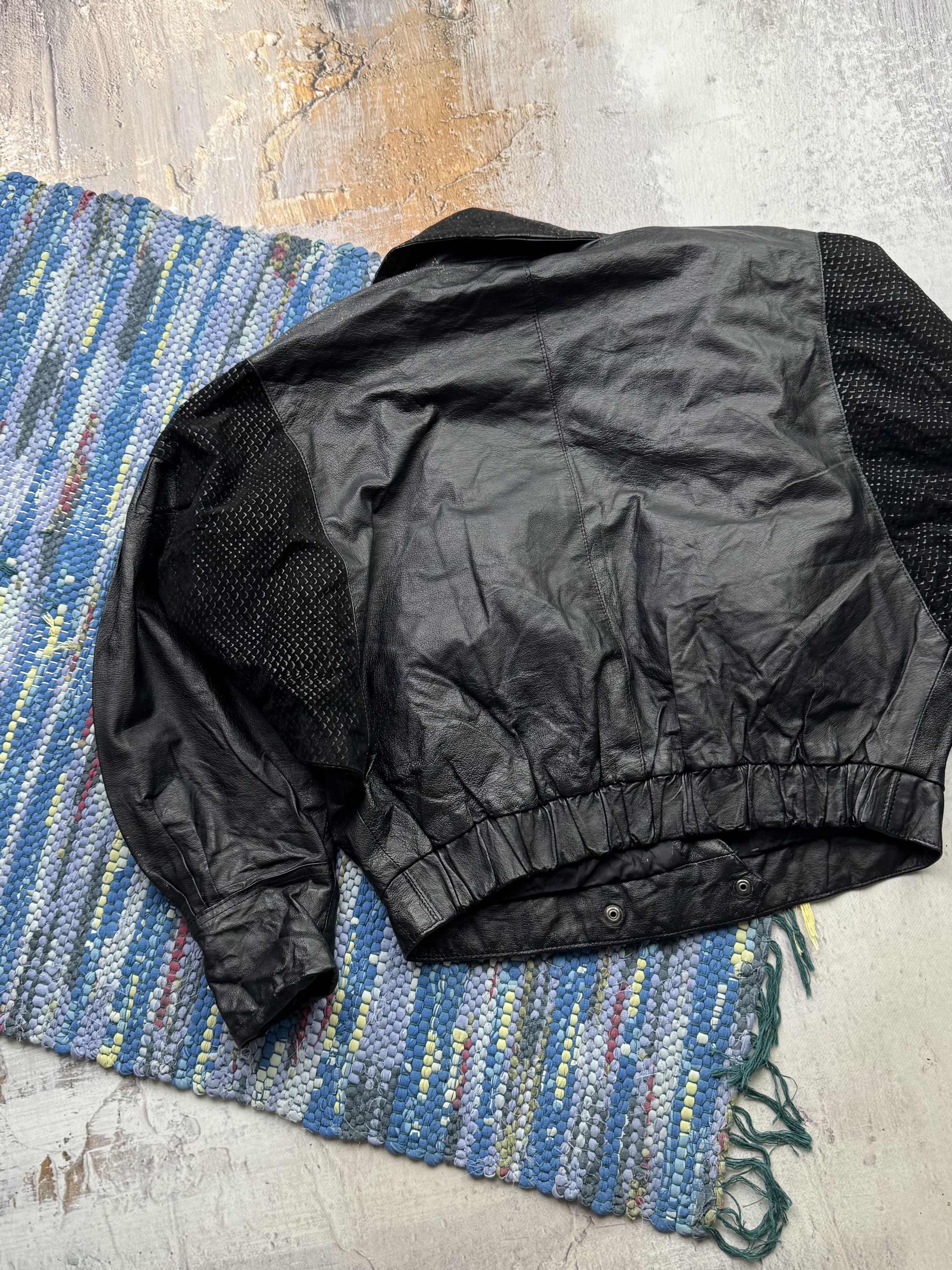 Japanese Brand Vintage 80's Leather Jacket A241(25)D15 Size M / US 6-8 / IT 42-44 - 11 Thumbnail