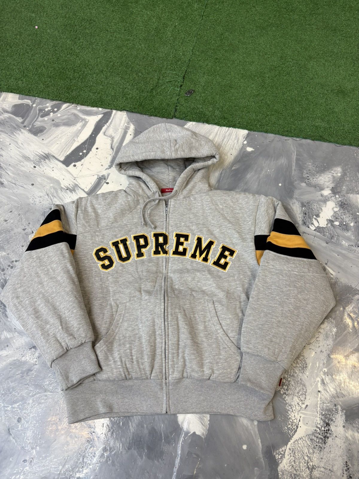 Supreme Filled Zip-Up Hooded Sweatshirt