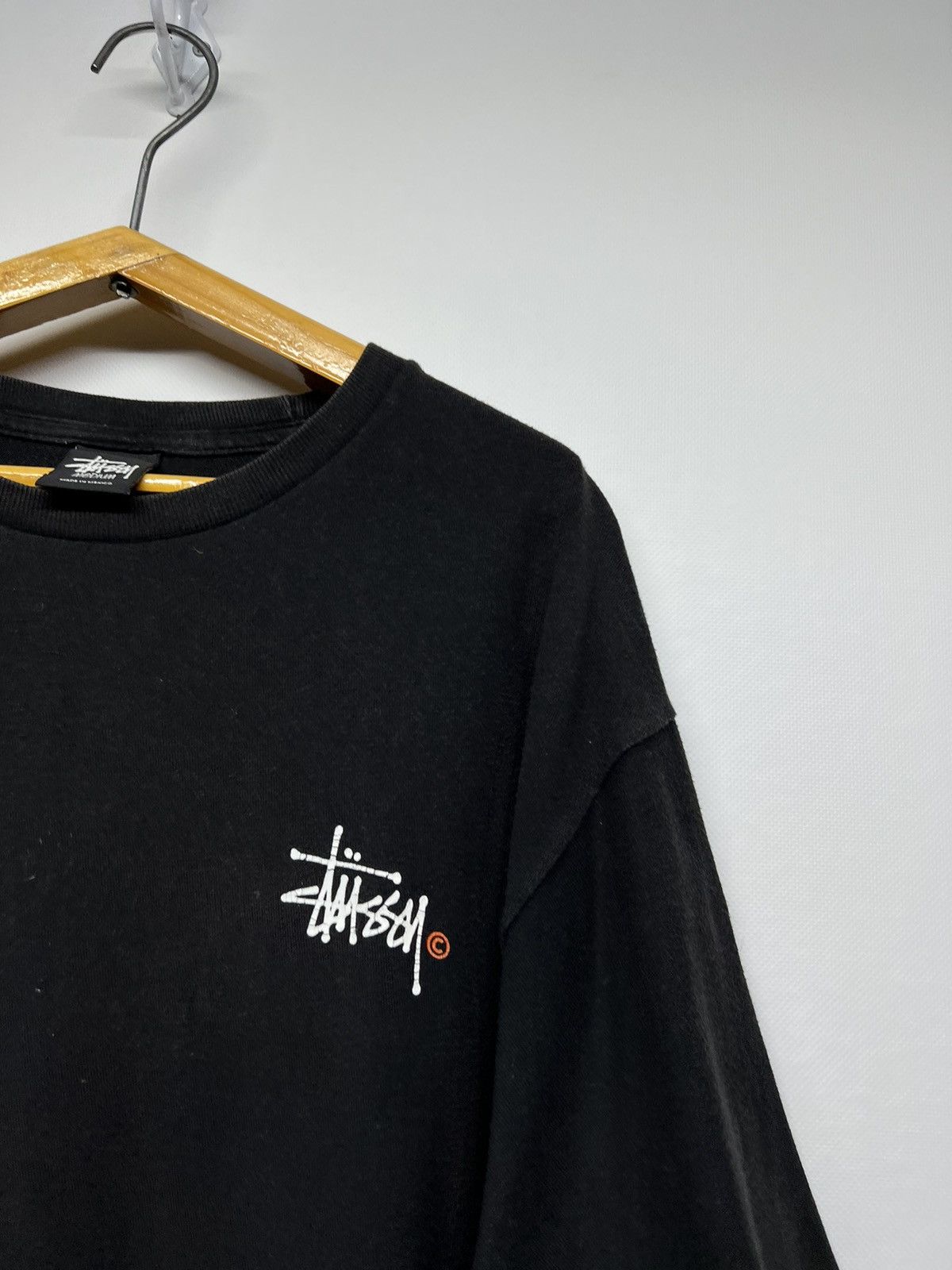Stussy Vintage Y2k Stussy 🖤 Faded Big Logo T-Shirt 00’s Size US M / EU 48-50 / 2 - 6 Thumbnail