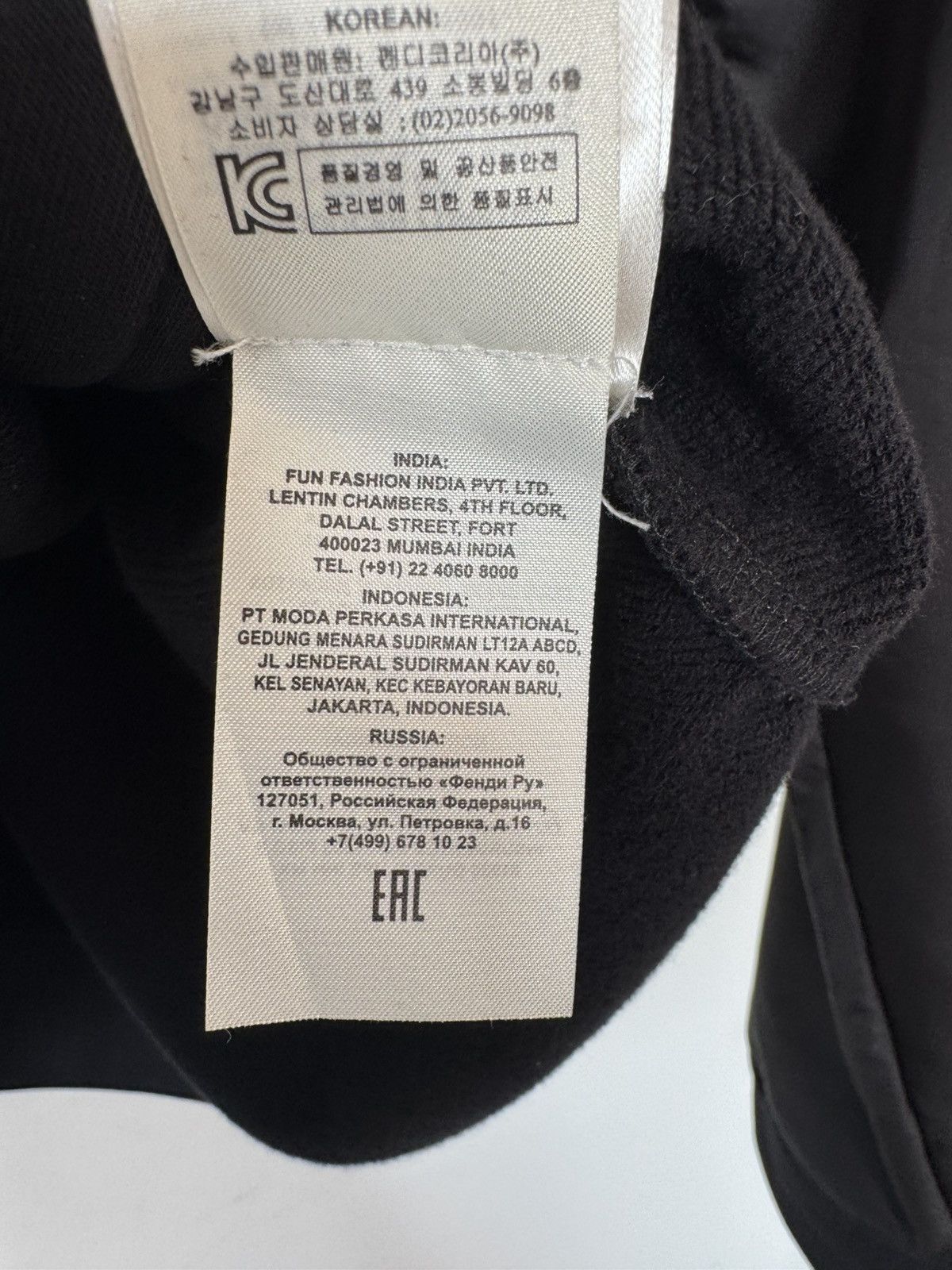 Fendi Fendi Roma Italy 1925 Sweater Size US XL / EU 56 / 4 - 12 Thumbnail