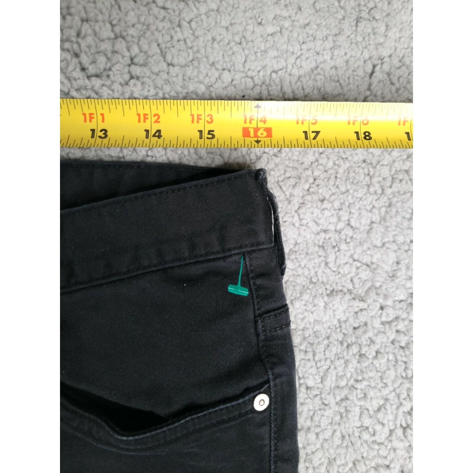 H&M H&M Slim Skinny Jeans Mens 32x29 Black Denim Button Fly Jeans Slim Mens 32 Blue Vintage No Size US 32 / EU 48 - 7 Thumbnail