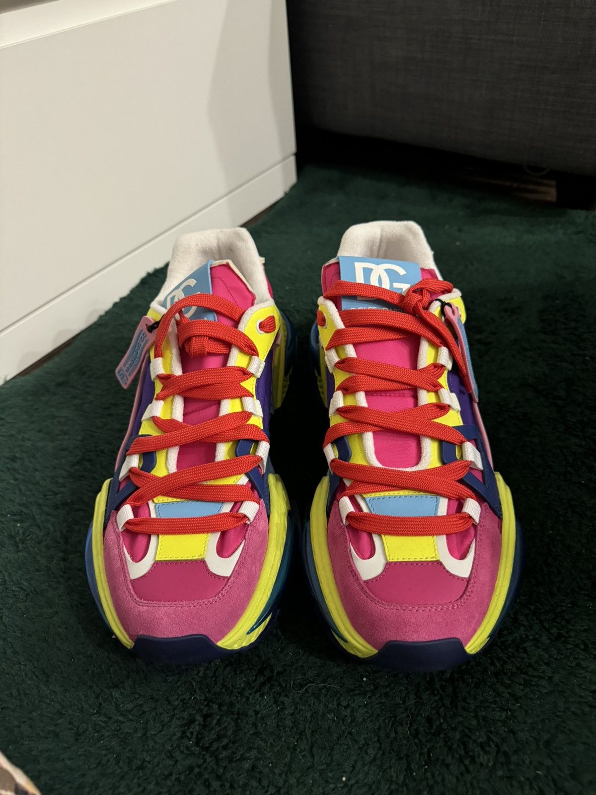 Dolce & Gabbana Dolce & Gabbana multicolour sneakers Size US 8.5 / EU 41-42 - 4 Thumbnail
