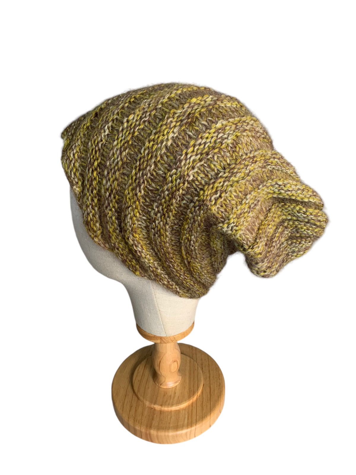 Japanese Brand × Kapital × Vintage Slouchy Crochet knit Long Beanie Hats Size ONE SIZE - 3 Thumbnail