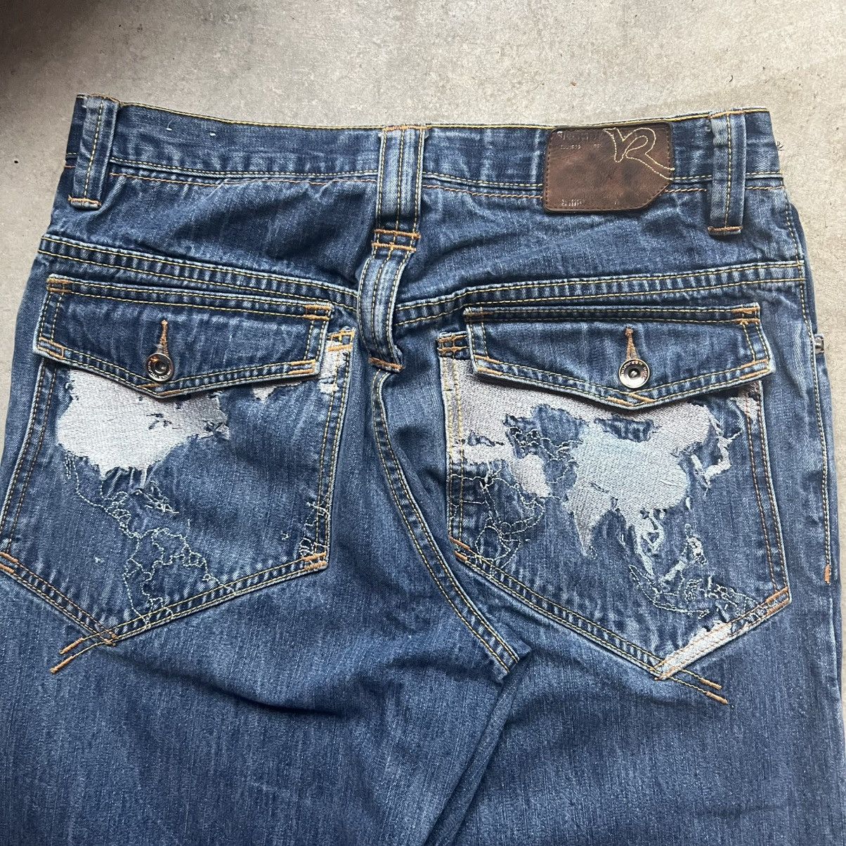 Rocawear Baggy embroidered pocket jeans Size US 31 - 1 Thumbnail